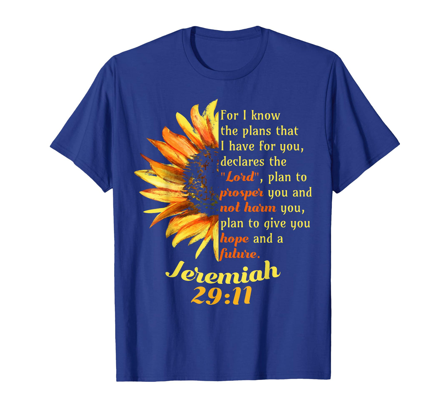 Jeremiah 29:11 Bible Christian Christian T-Shirt