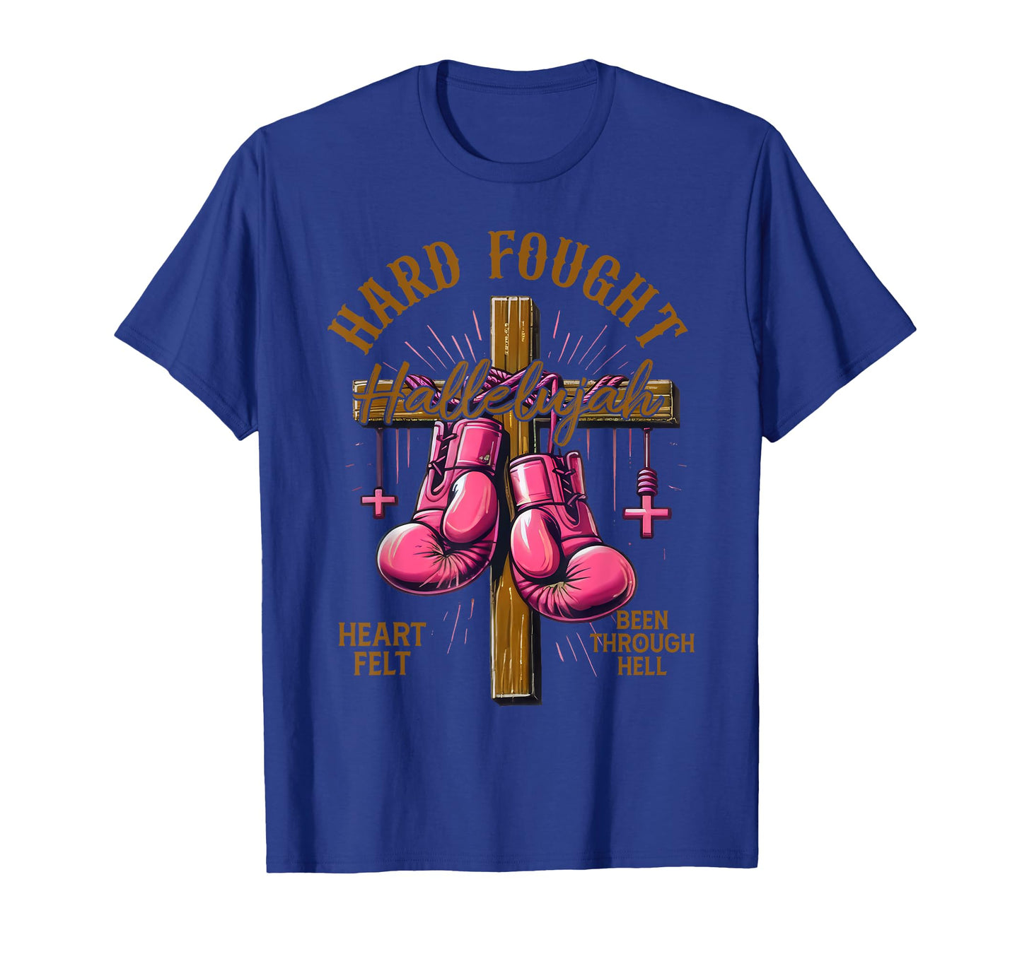Brandon Hard Fought Hallelujah Praise Jesus T-Shirt