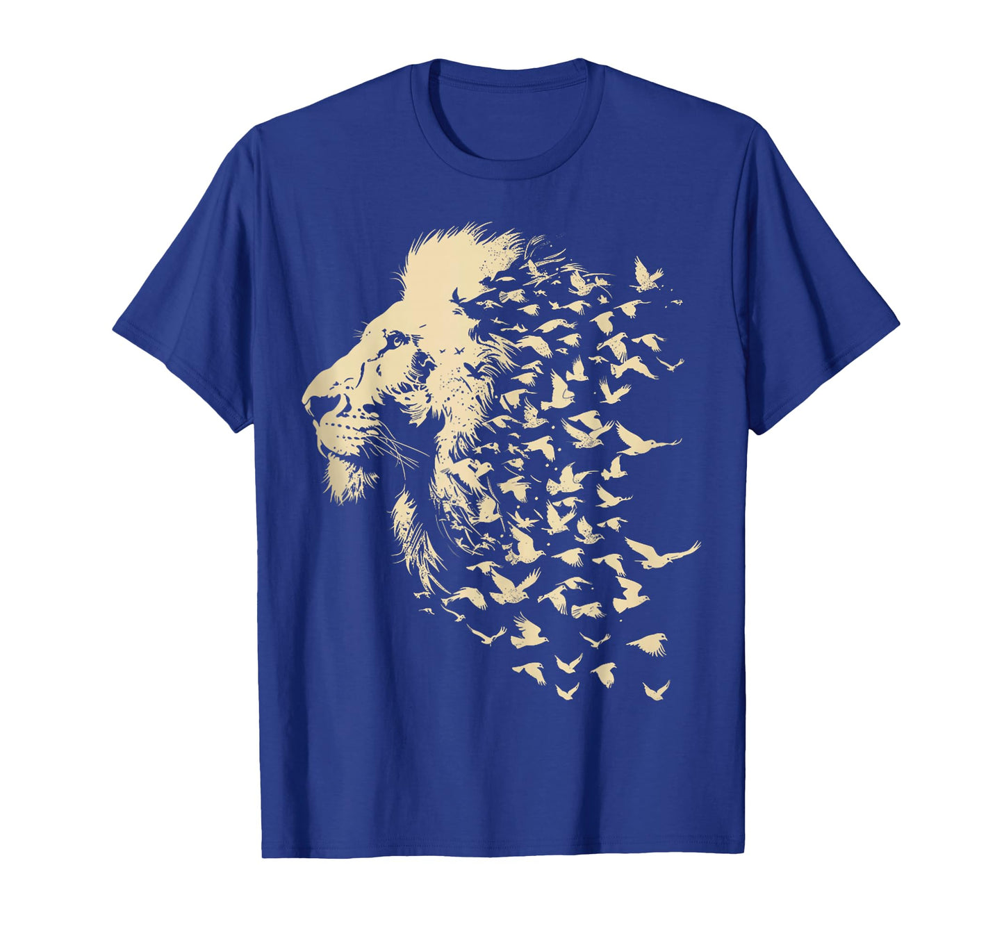 Flying Jesus Lion of Judah Christian Cross T-Shirt