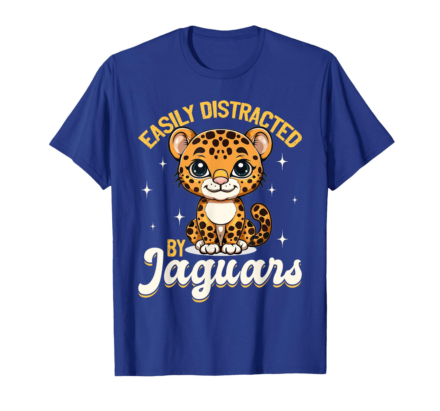 Funny Jaguar Animal Easily Distracted By Jaguars T-Shirt