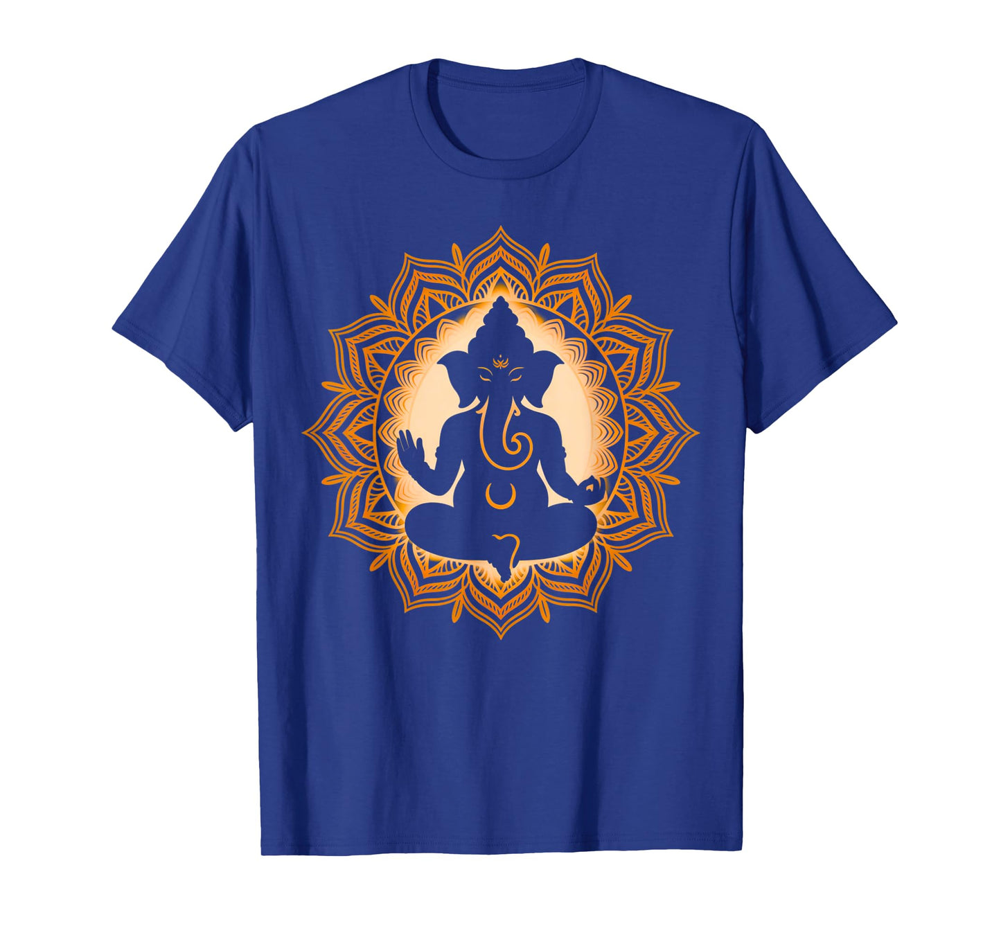 Hindu Ganesha Puja Elephant God India Meditation Yoga Murti T-Shirt