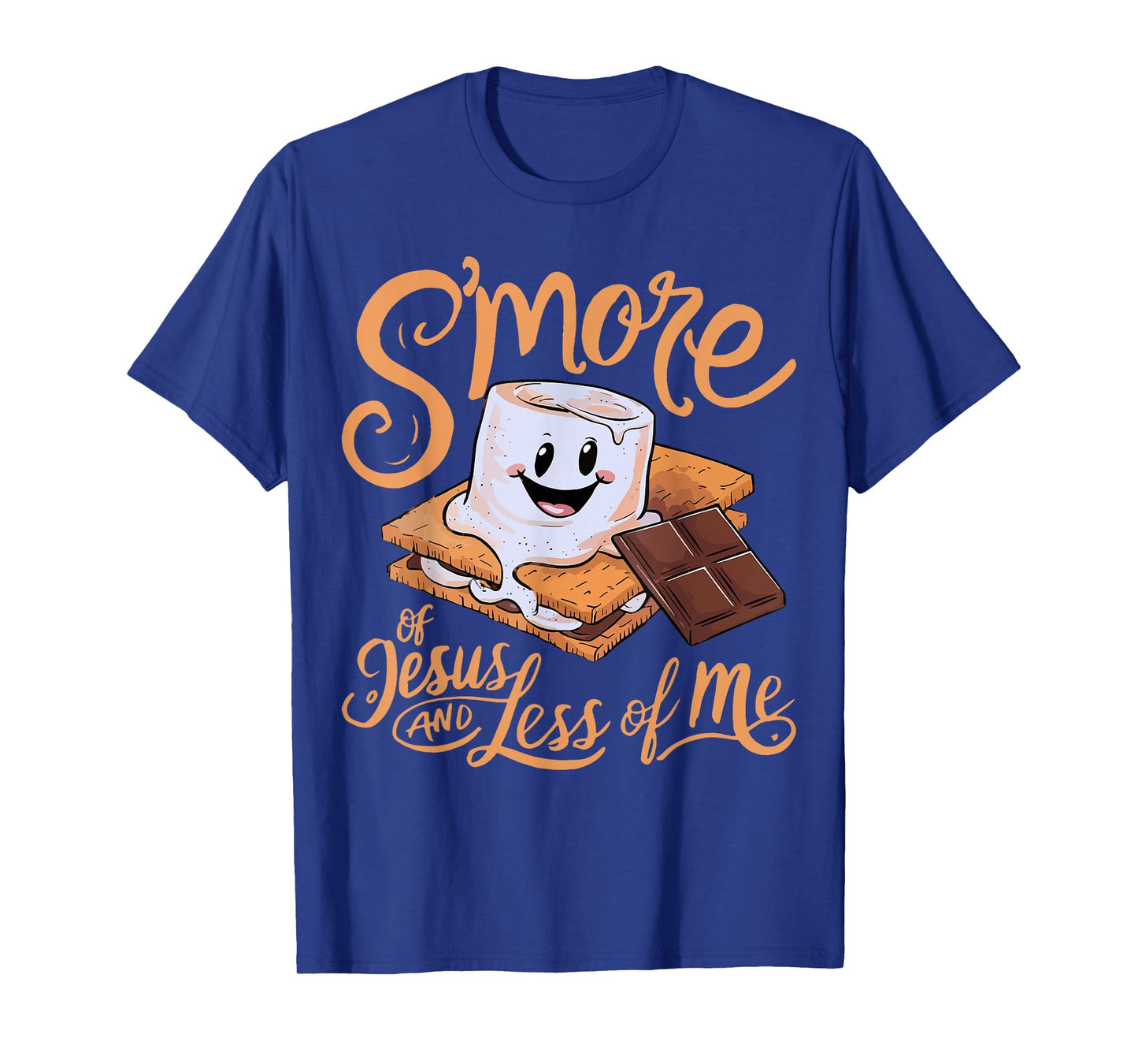 Smore Of Jesus Less Of Me Christian Camper Camping Lover T-Shirt