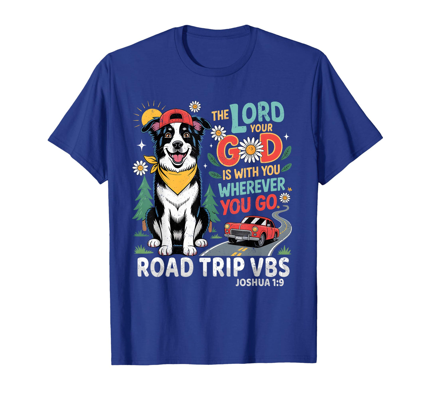 Road Trip VBS 2025 Christian Dog Bible Theme Men Women Kids T-Shirt