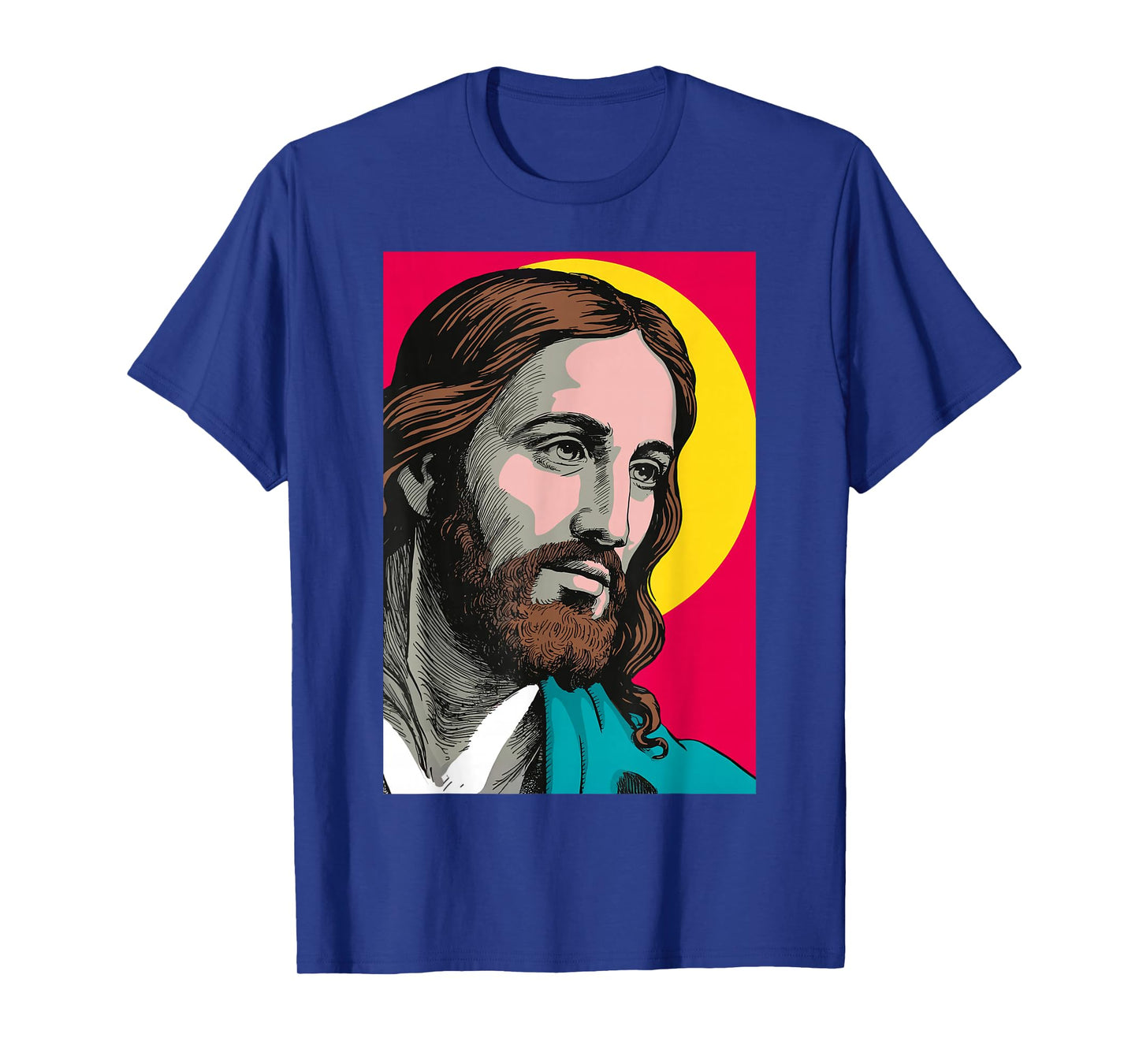 Jesus Christ Pop Art Religious Easter & Christmas Design T-Shirt