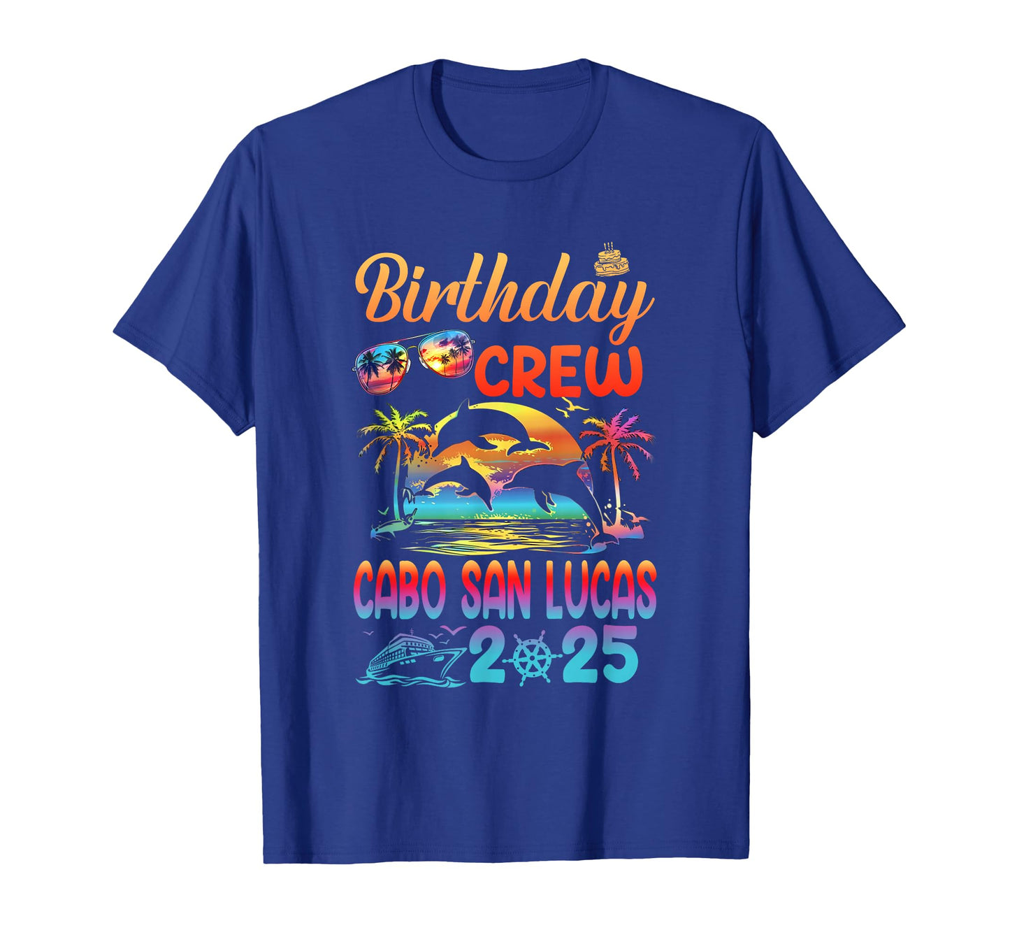 Cabo San Lucas Birthday Trip Vacation 2025 Matching Group T-Shirt
