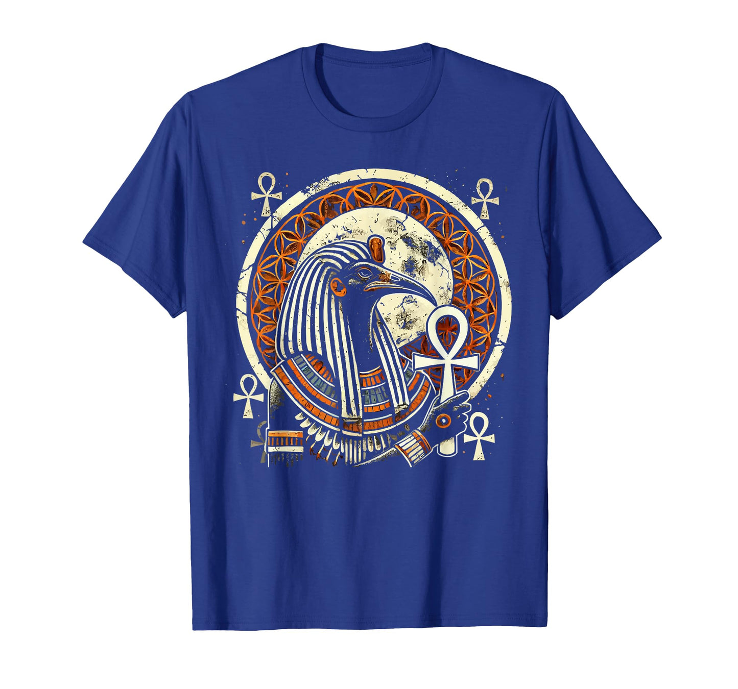 Thoth Egyptian God Egyptian Mythology Pyramid Ancient Egypt T-Shirt