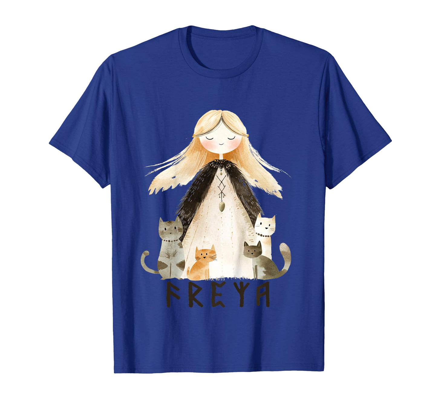 Norse mythology goddess Freya Viking kids boys girls T-Shirt