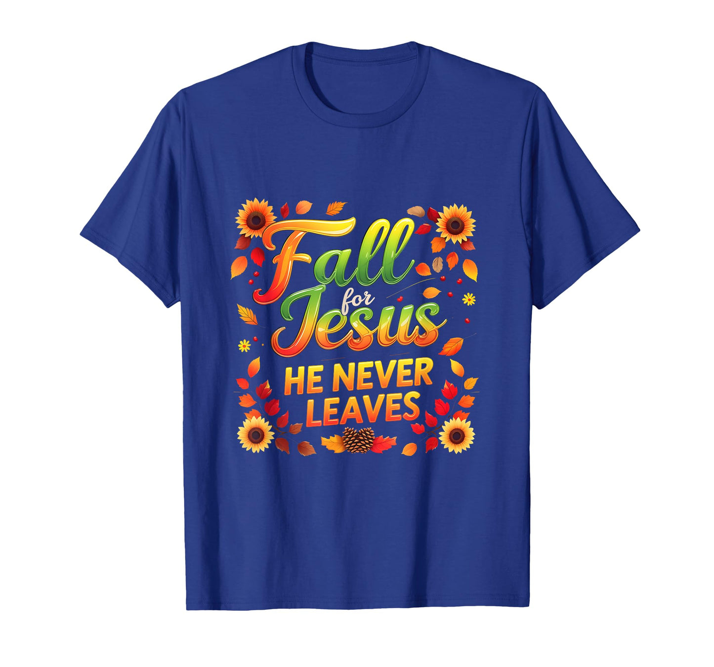 Fall Christian Thanksgiving Autumn Jesus My Favourite Season T-Shirt