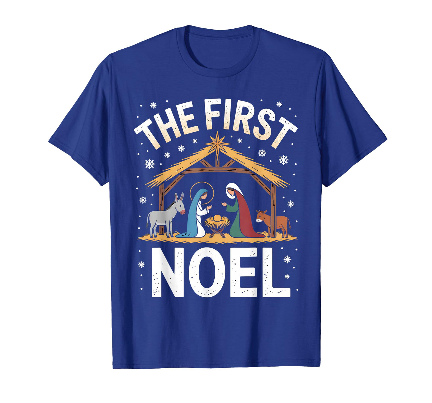Christian Christmas First Noel Celebrate The Nativity T-Shirt