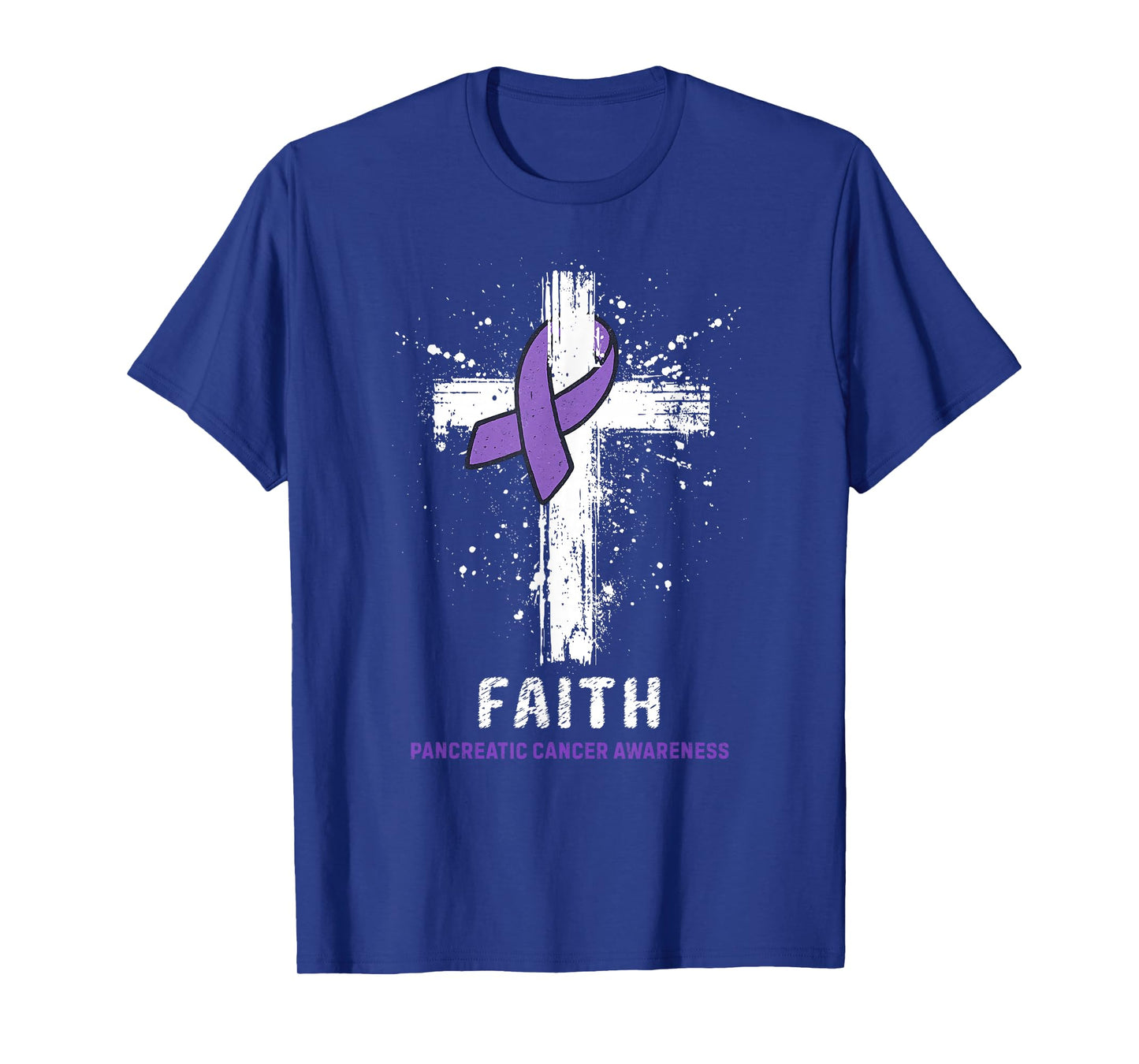 Faith Pancreatic Cancer Awareness T-Shirt