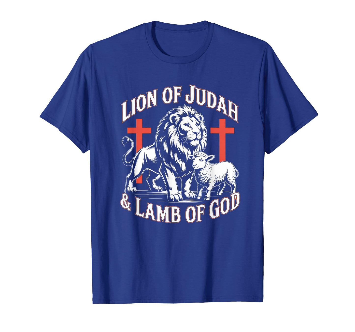 Lion of Judah Lamb of God Christian Streetwear T-Shirt