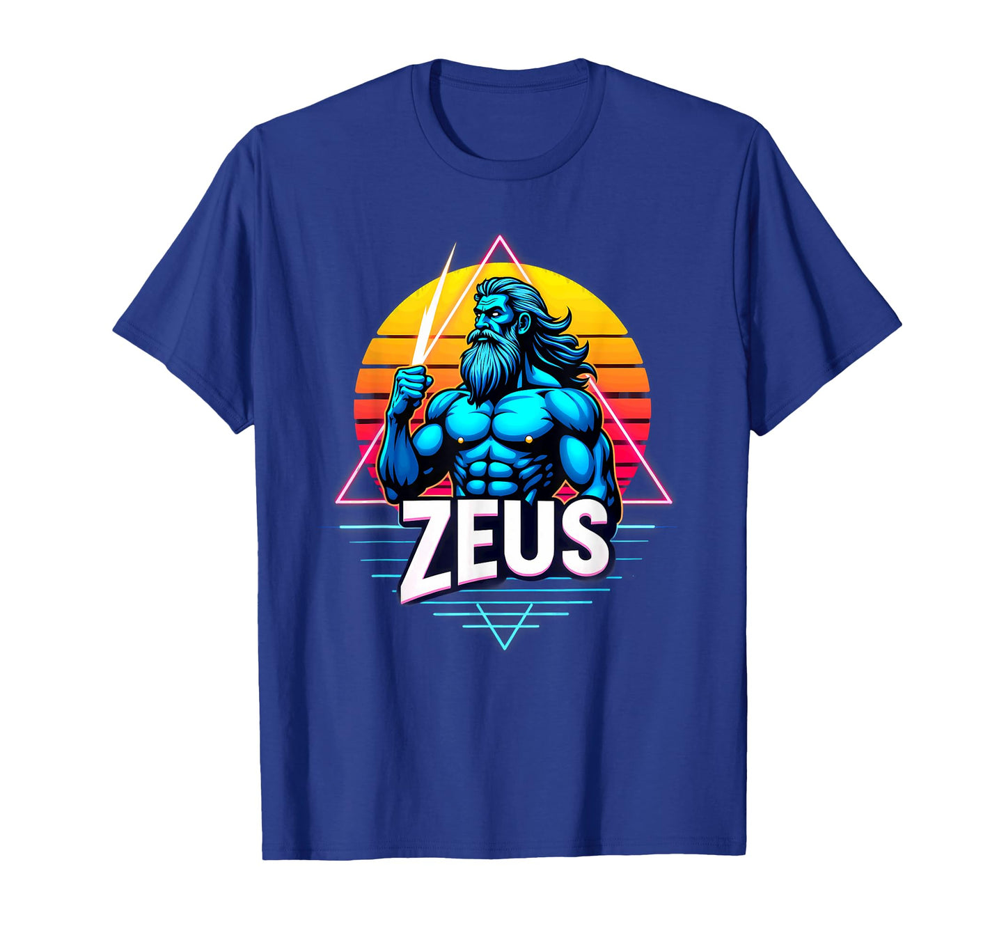Retro Greek Mythology God Zeus T-Shirt