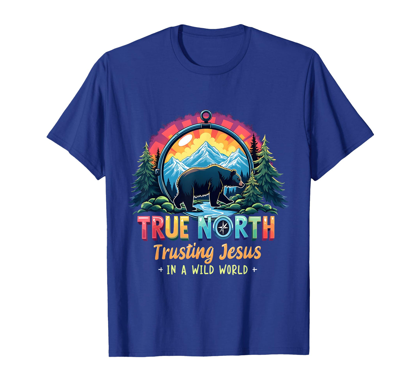 VBS 2025 True North Trusting Jesus Christian Summer T-Shirt