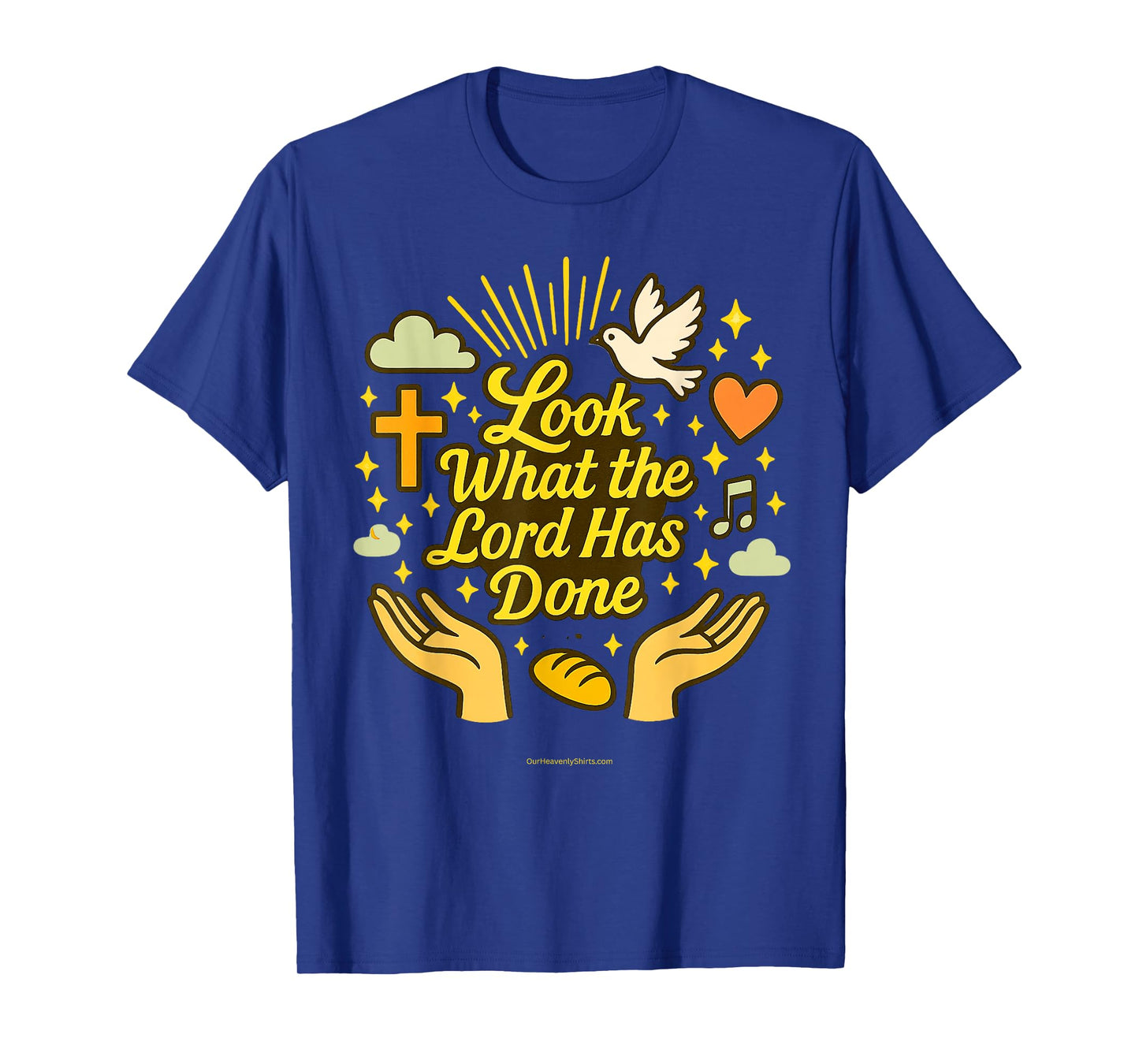 Look What The Lord Has Done Christian God Bible Devil church T-Shirt