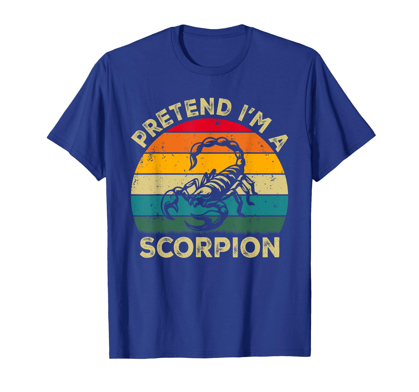 Pretend I'm A Scorpion Lazy Halloween Costume T-Shirt