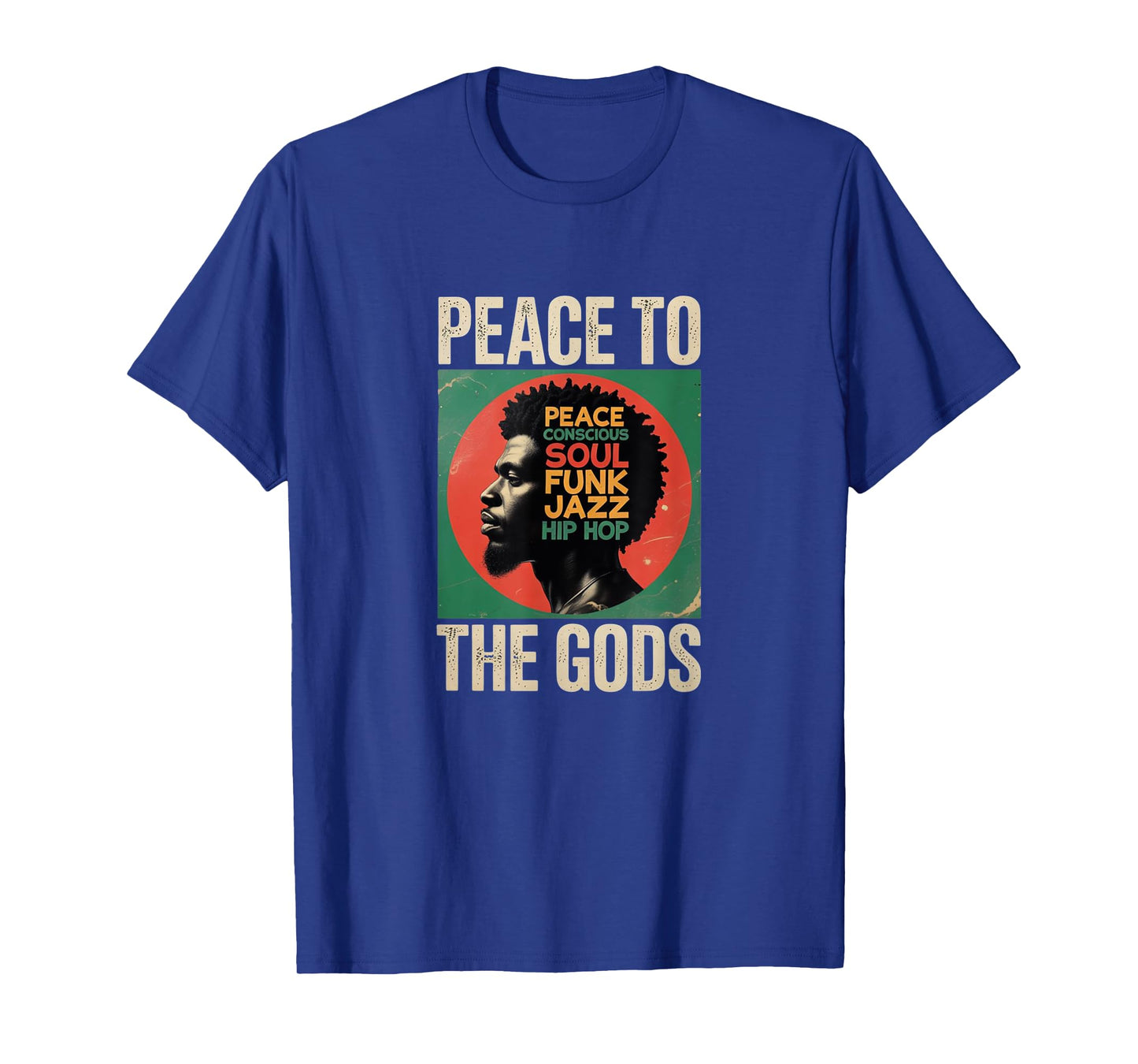 Peace God - 5 Percent Allah 7 Gods Earths Moorish T-Shirt