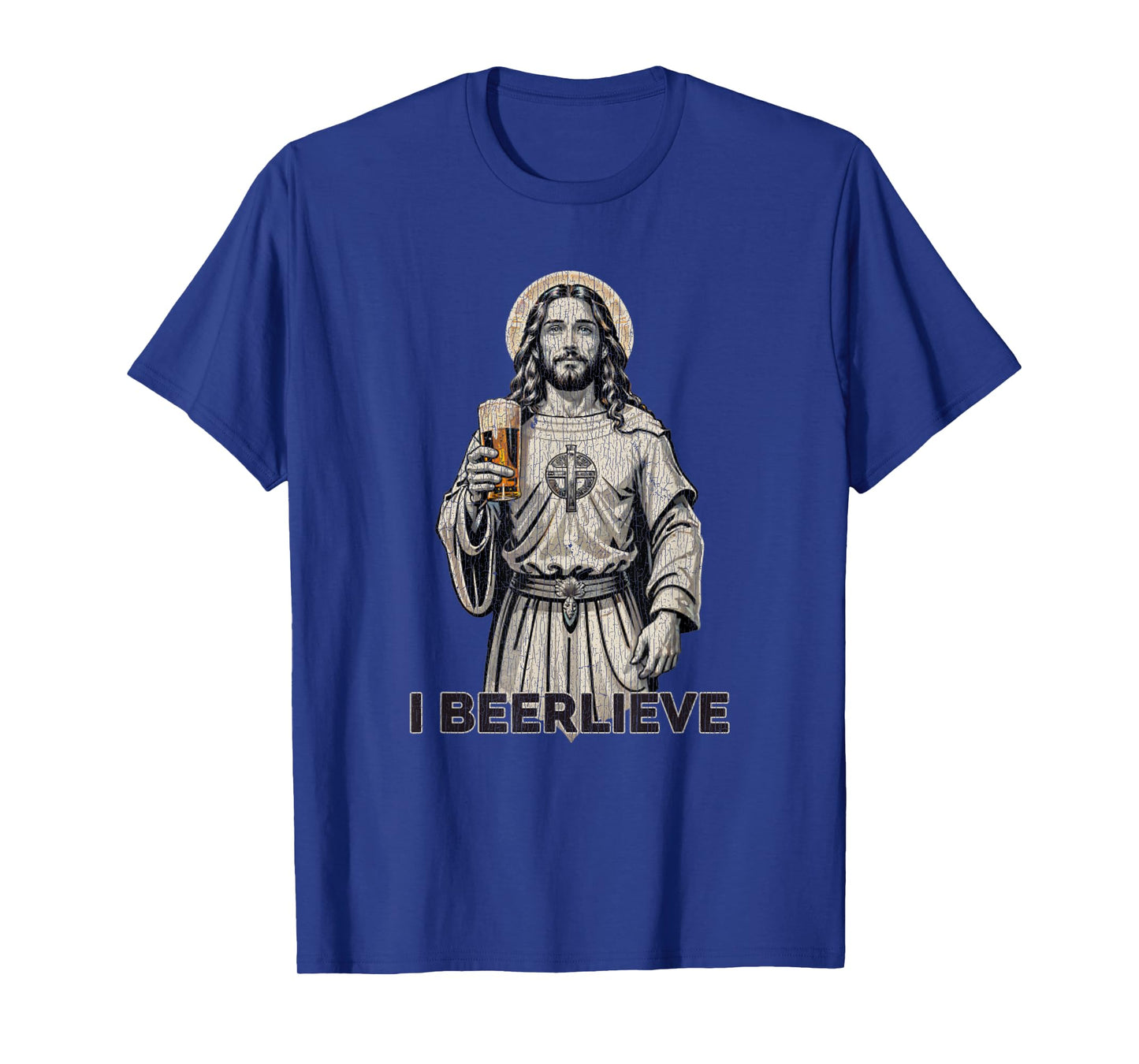 Vintage Jesus I Beer I Believe In Jesus T-Shirt