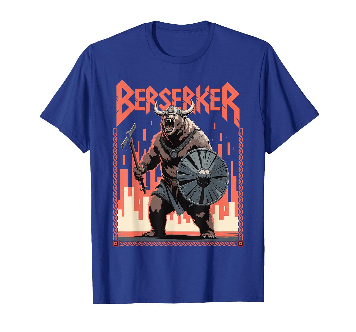 Viking Berserker Strength - Norse Bear T-Shirt
