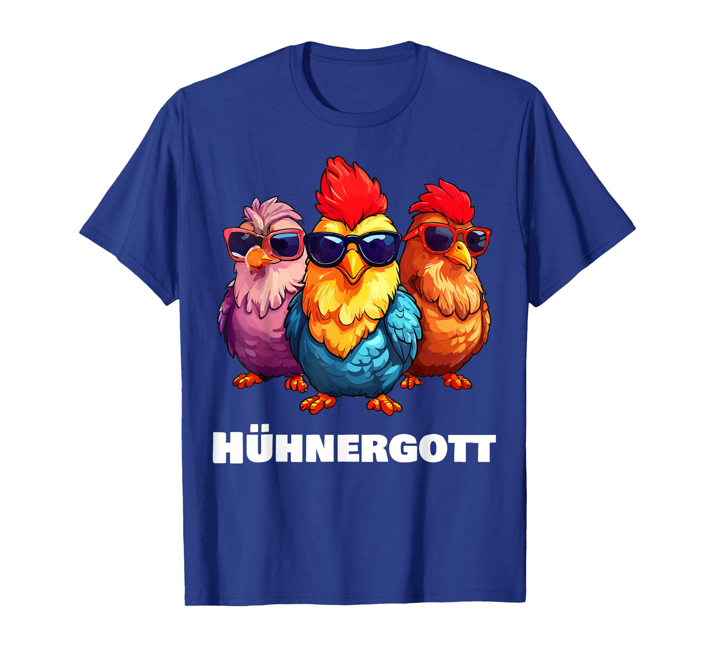 Chicken God Farmer Chicken Breeder T-Shirt