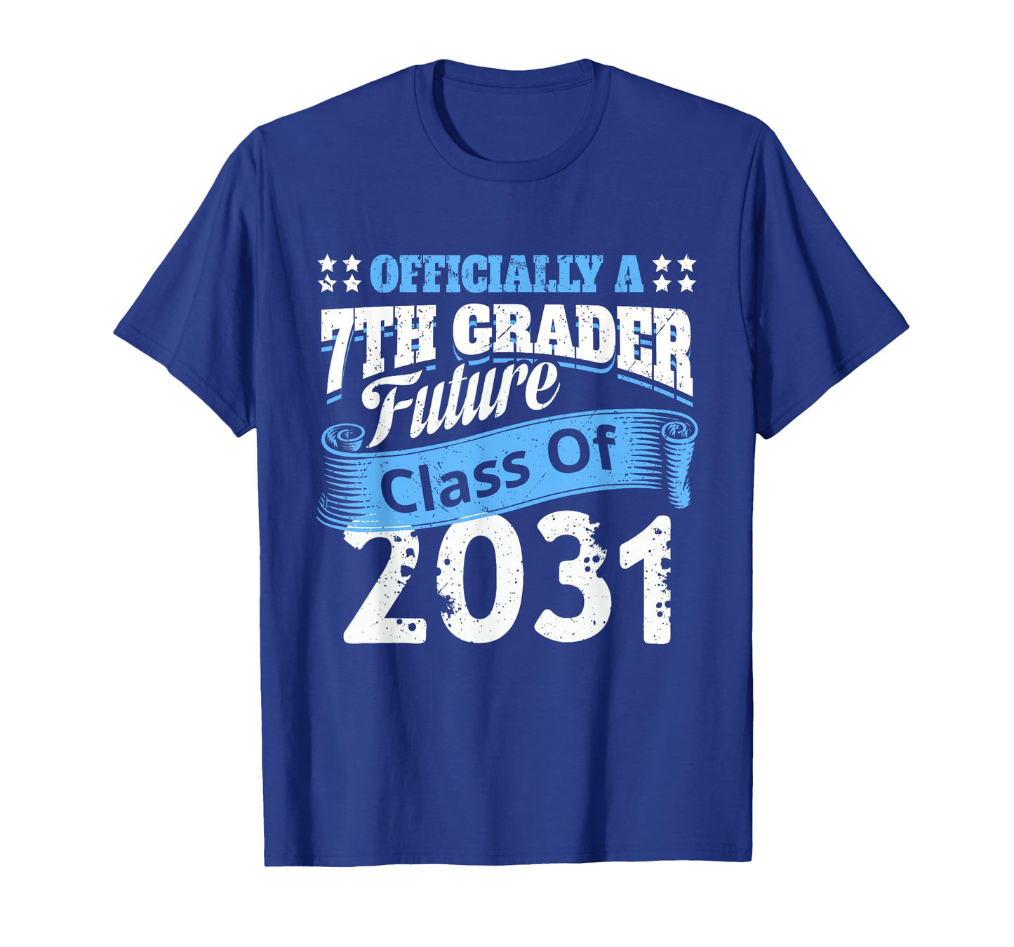 Officially 7th Grader Class of 2031 Fun First Day of School T-Shirt