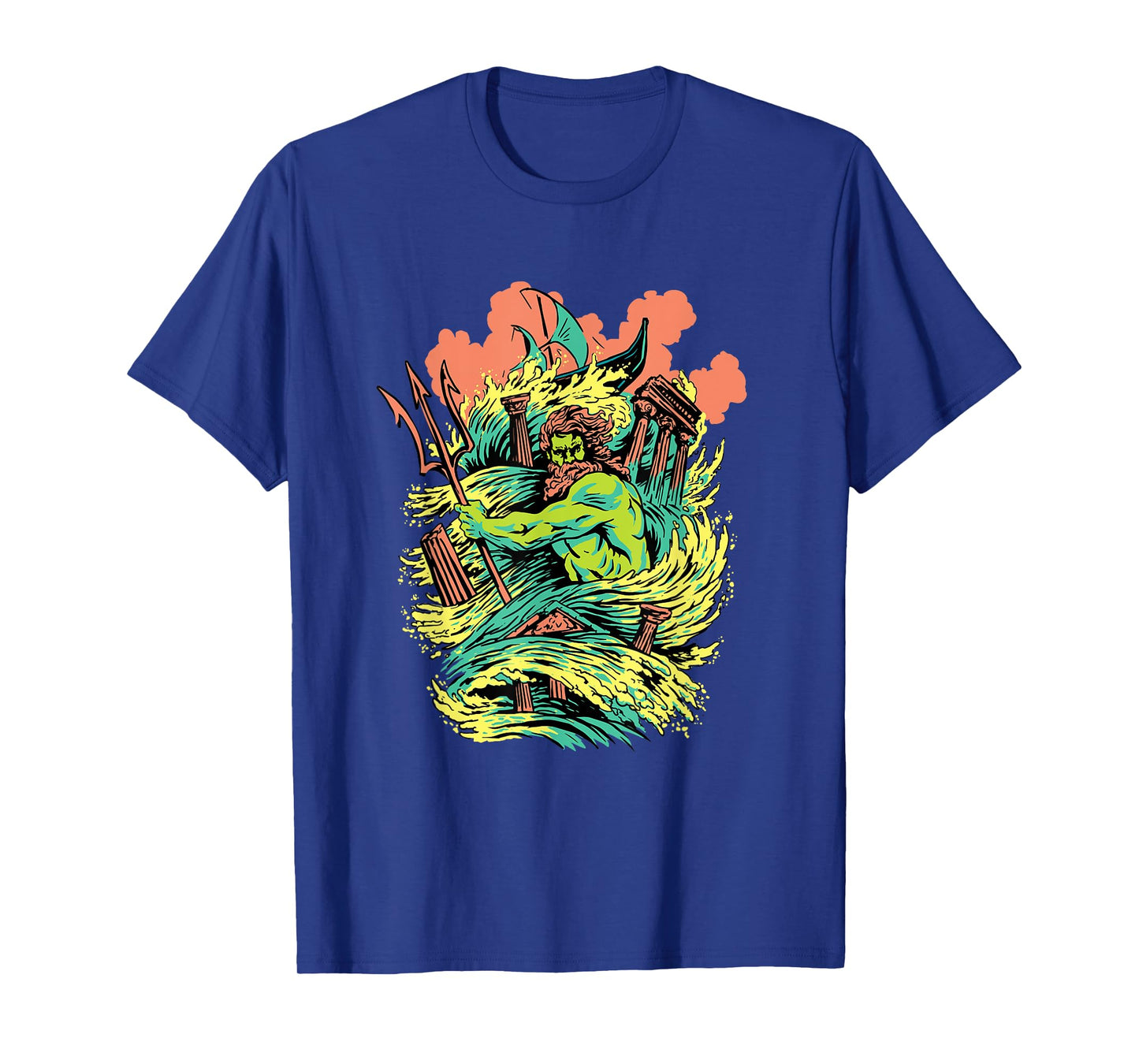 Poseidon Mythology β Ancient Greek God of The Sea Art T-Shirt