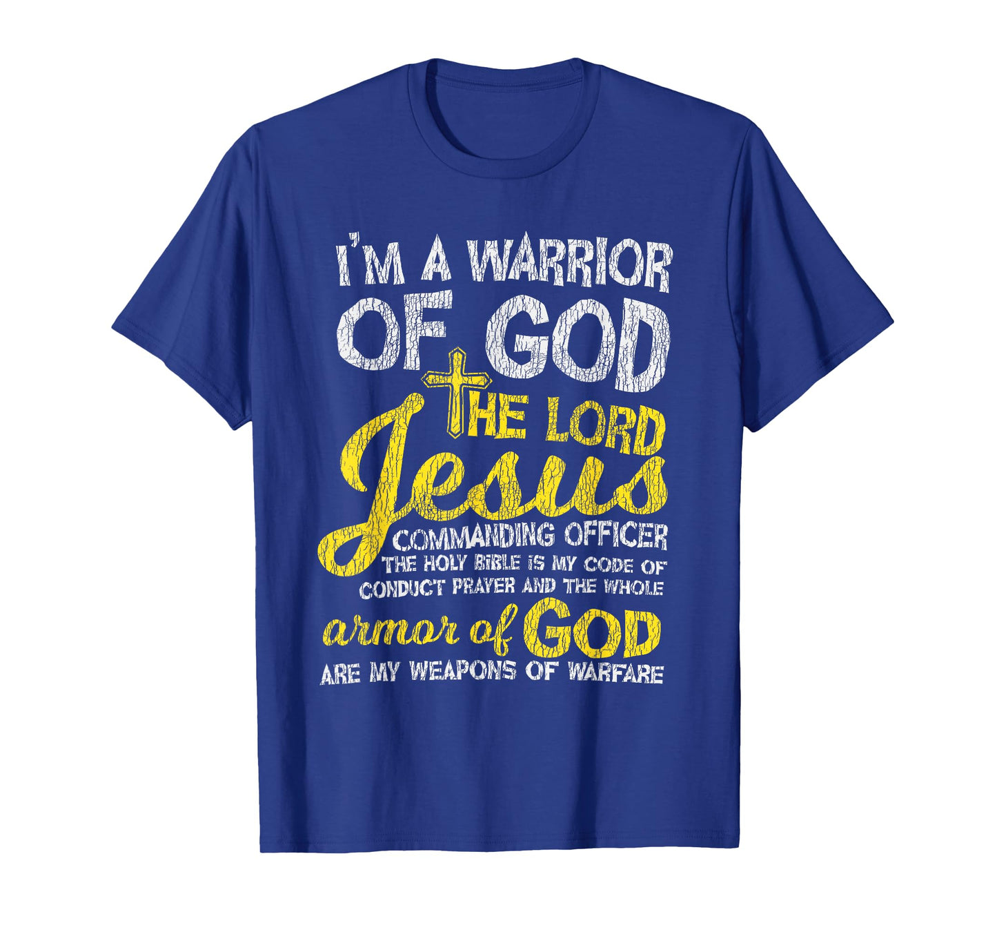 The Lord Jesus Armor Of God Cross Faith Christian Bible Gift T-Shirt
