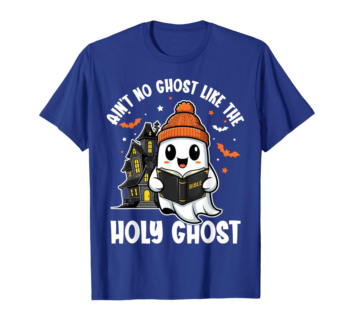 Ain’t No Ghost Like The Holy Ghost Bible Christian Halloween T-Shirt