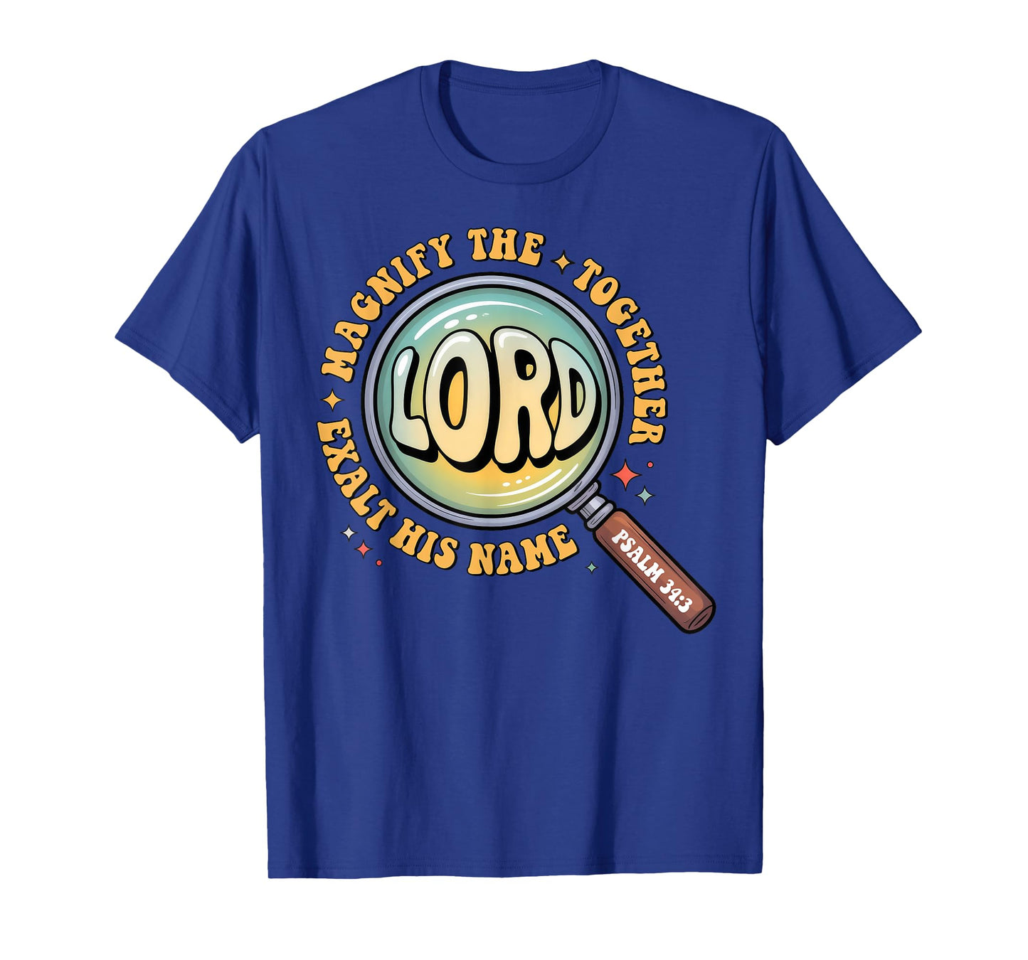 Magnify The Lord Bible Verse Magnified VBS 2025 Summer Camp T-Shirt