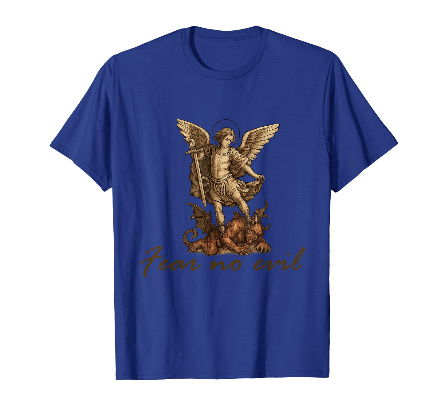 Archangel Michael Fear No Evil T-Shirt