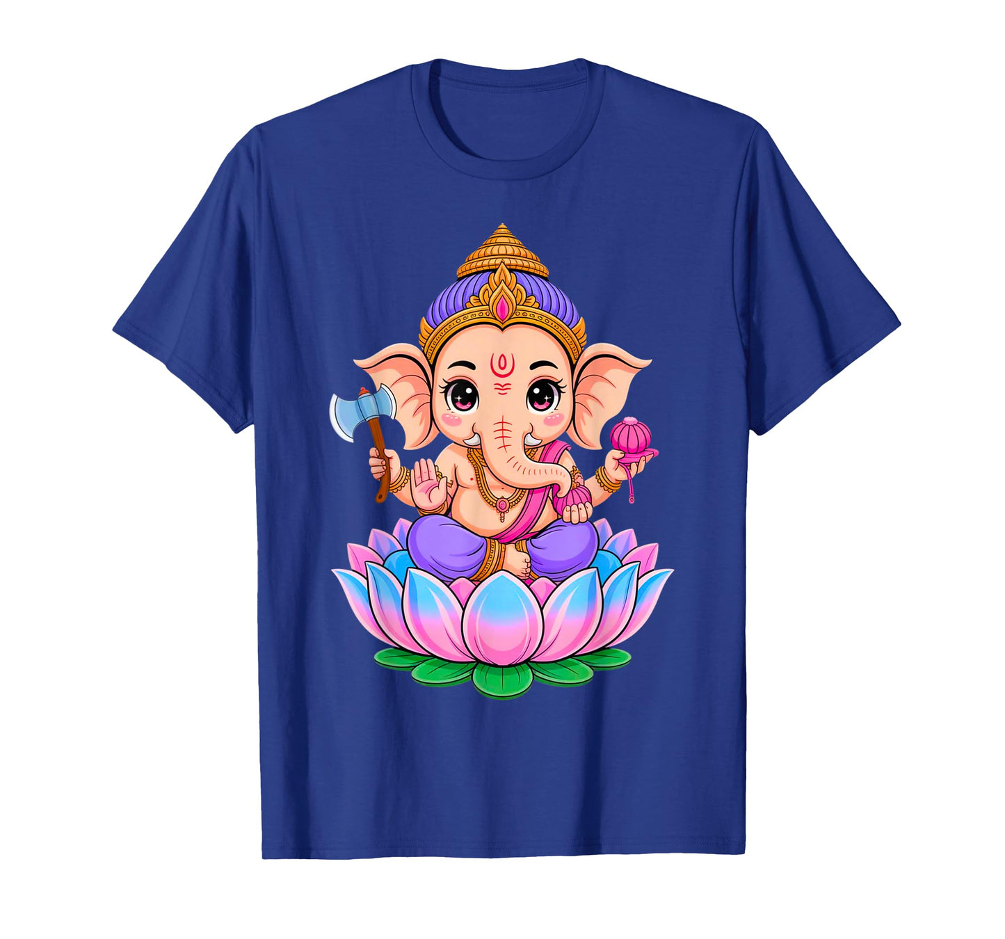 Hindu Ganesha Puja Elephant God India Meditation Yoga Murti T-Shirt