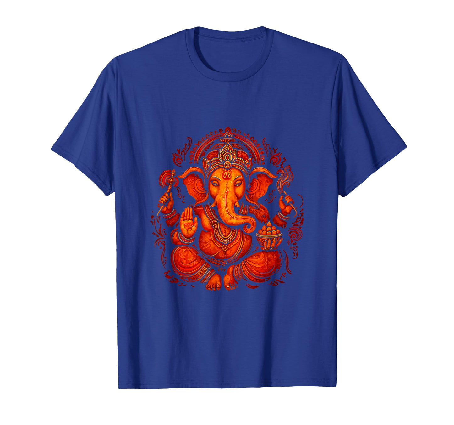 Ganesh Symbol Yoga Hindu Elephant God Ganesha Puja T-Shirt