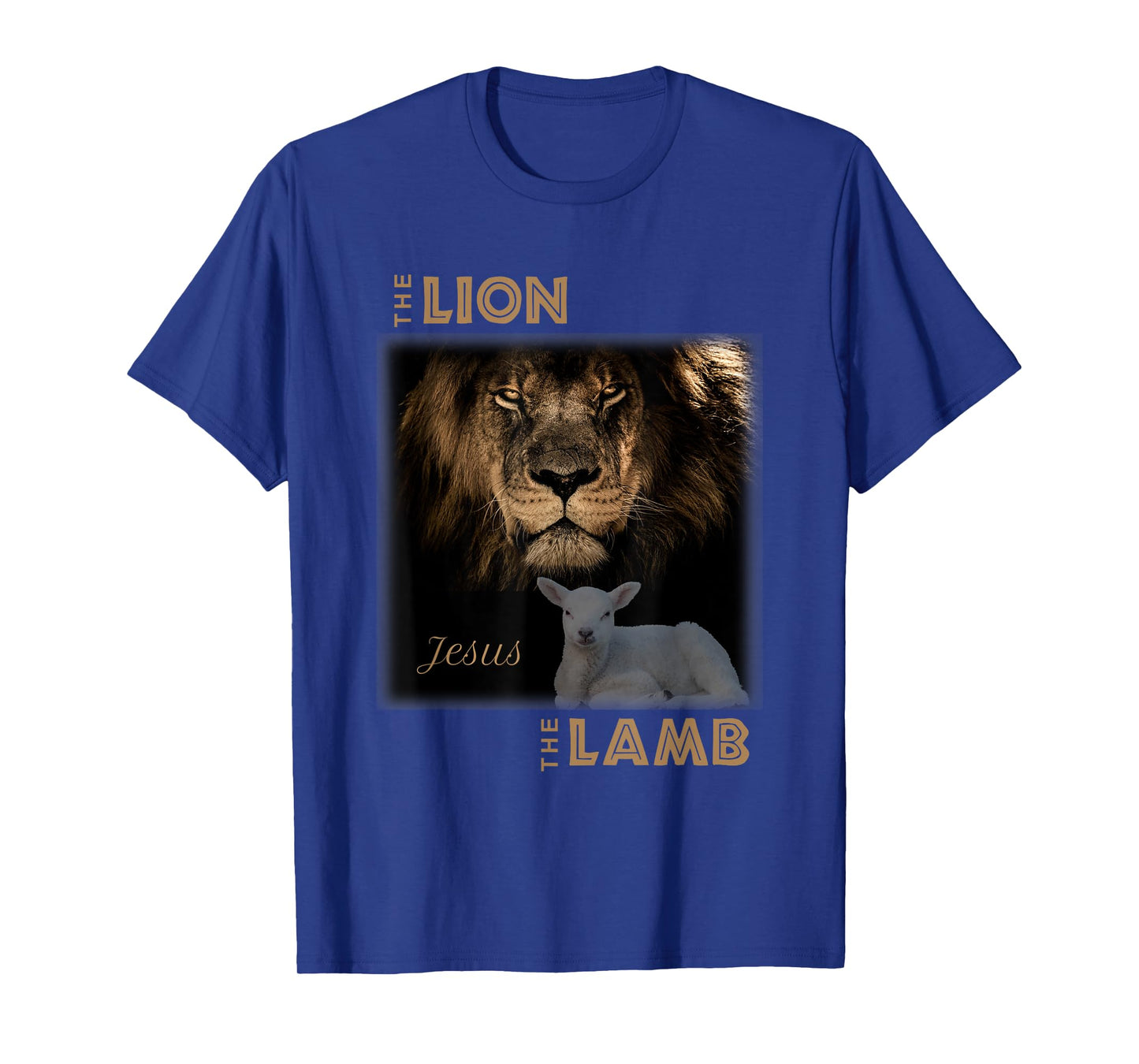 The Lion And The Lamb Jesus T-Shirt T-Shirt