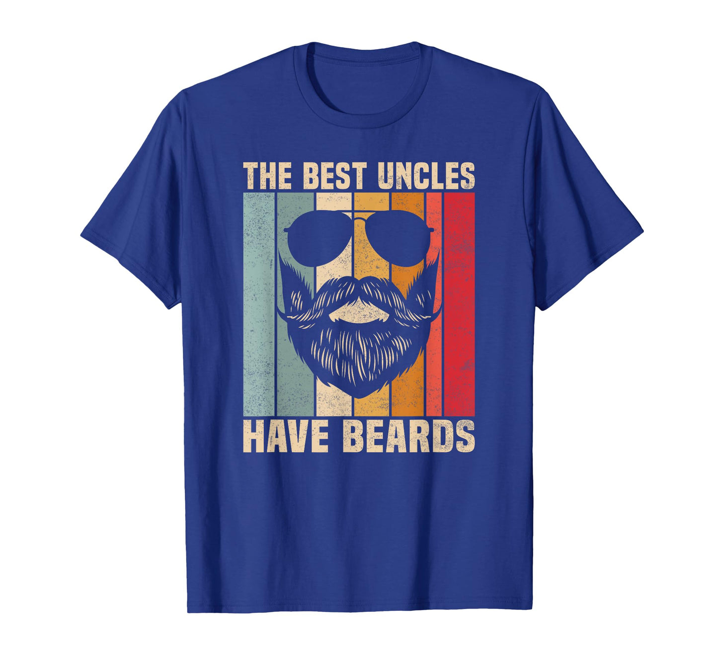 Funny Retro Vintage The Best Uncles Have Beards Lovers T-Shirt