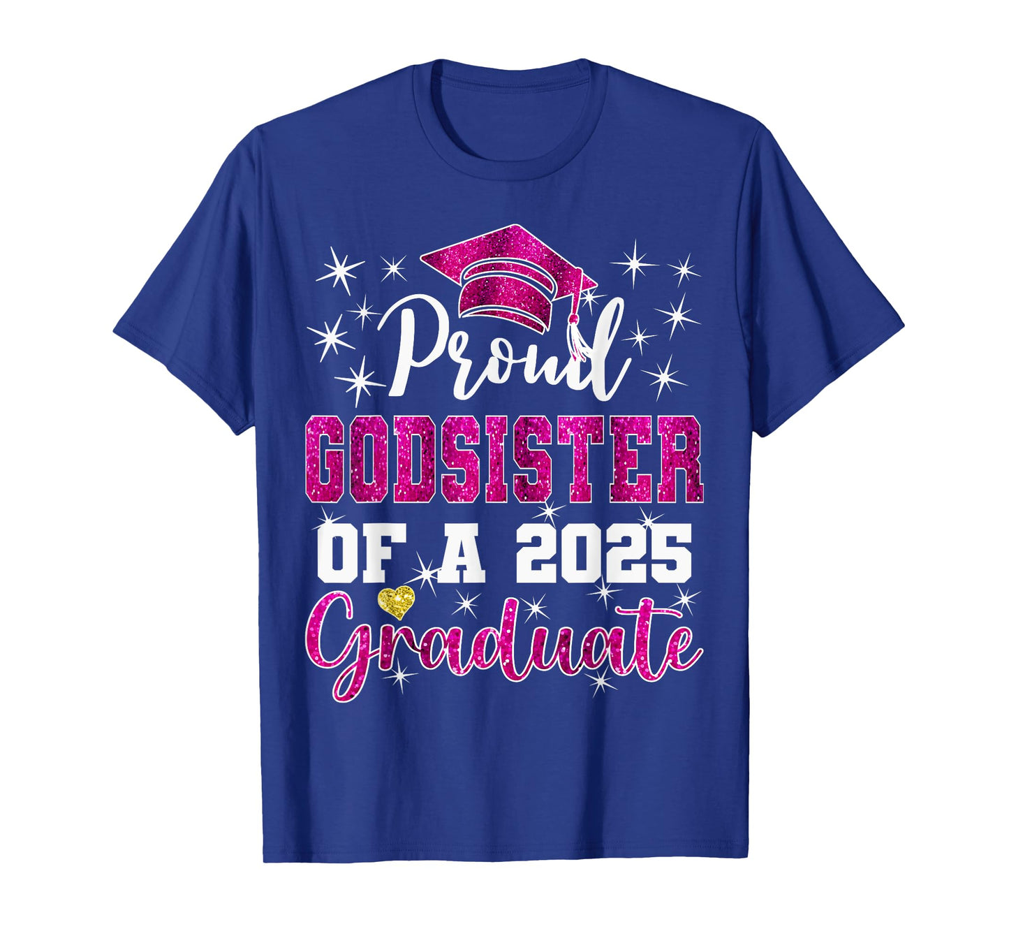 Super Proud Godsister of 2026 Pinkuate Pinkuation Family T-Shirt