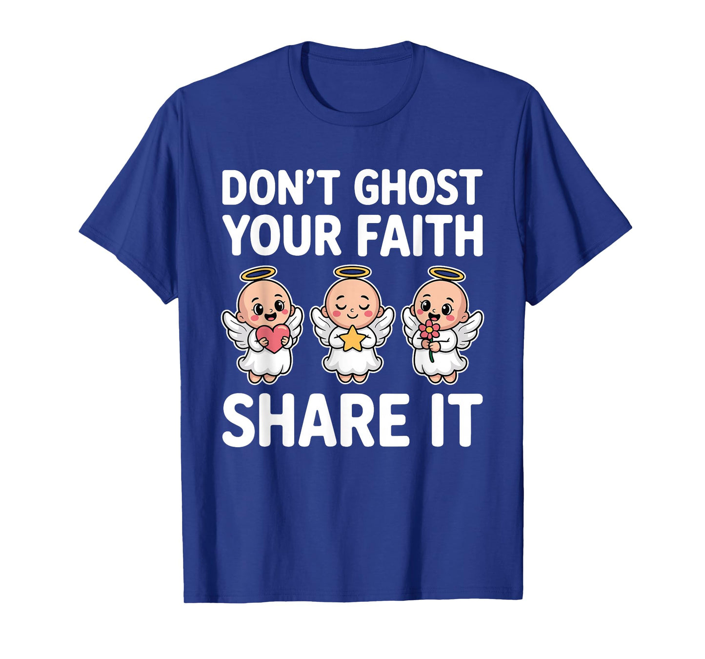 Don’t Ghost Your Faith Spiritual Positive Christian T-Shirt