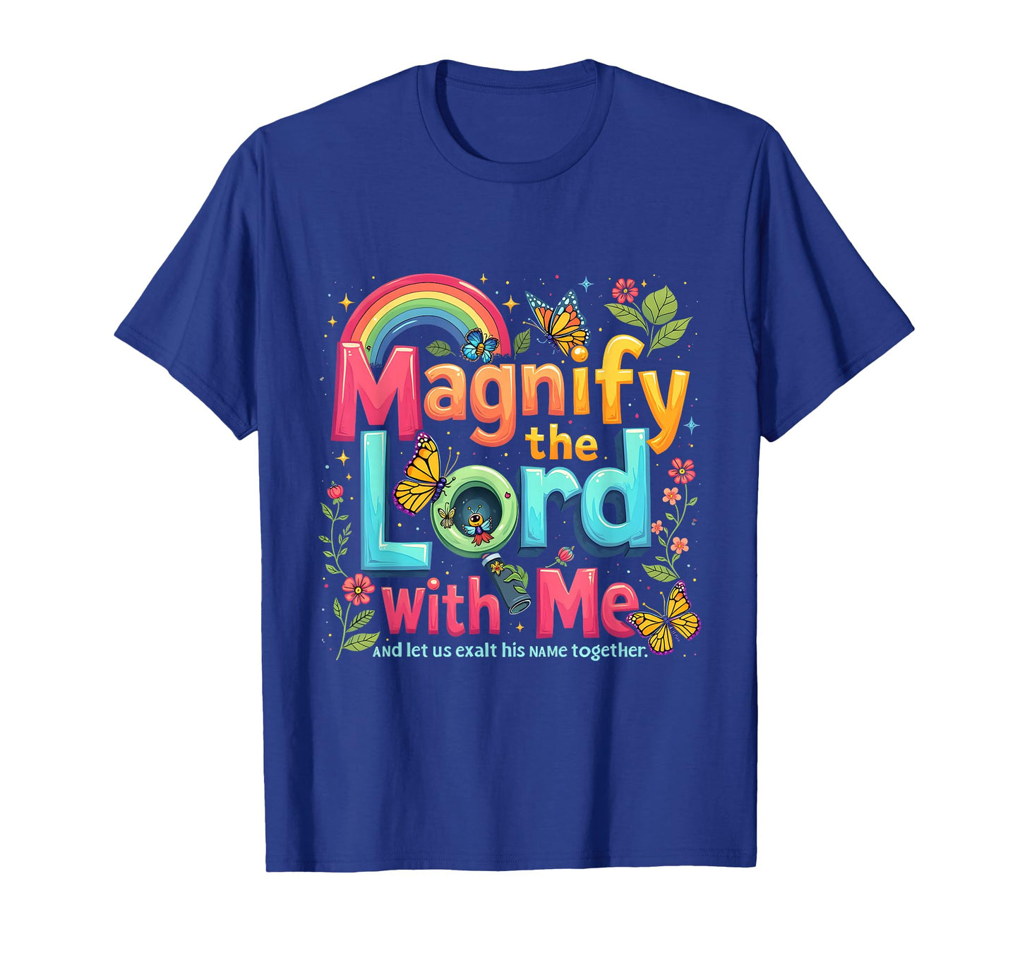Summer Camp Magnify The Lord Christian VBS 2025 T-Shirt