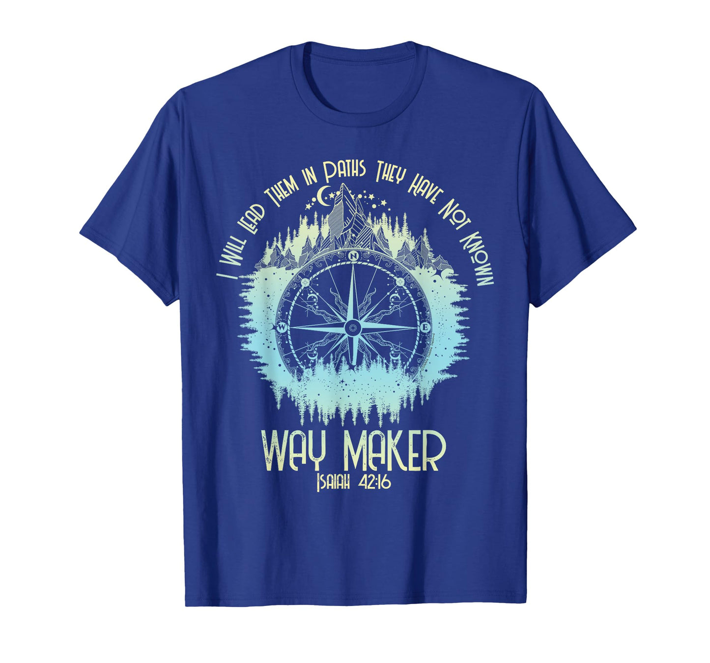 Spiritual Way Maker Bible Verse Christian Faith Way Maker T-Shirt