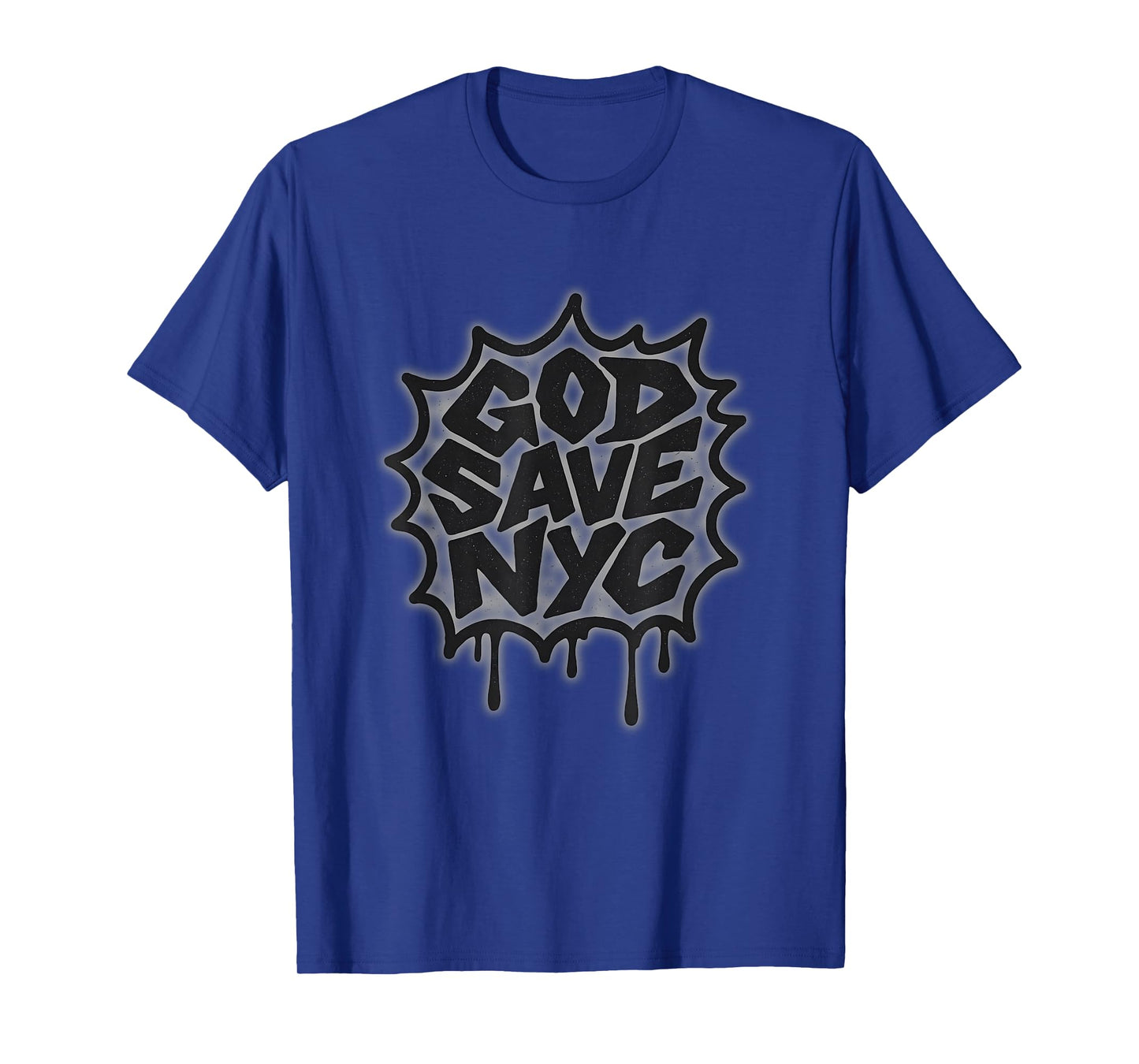 God Save NYC Retro Punk Style T-Shirt