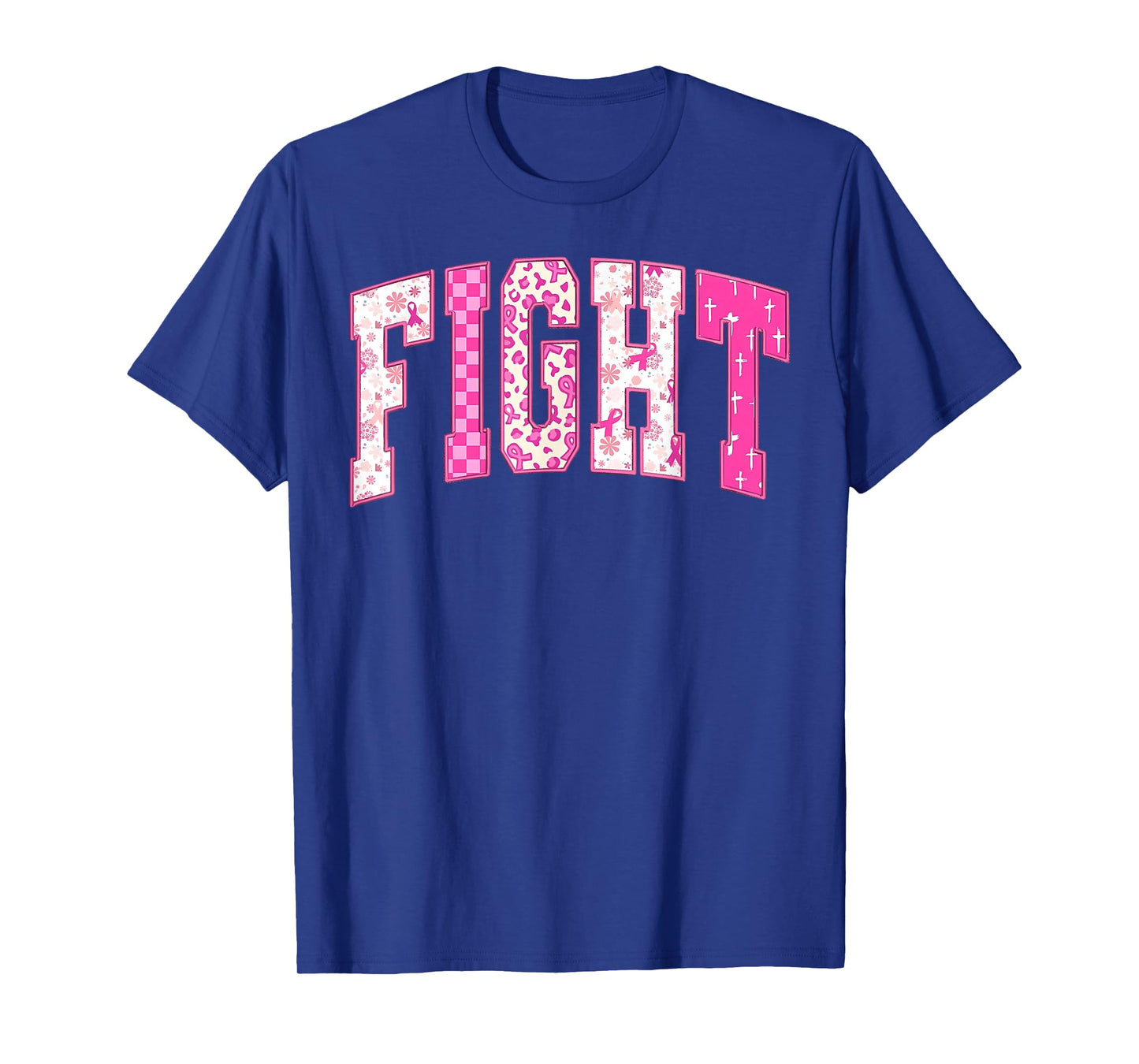 Breast Cancer Christian Fight Hope Faith Love Matching Group T-Shirt