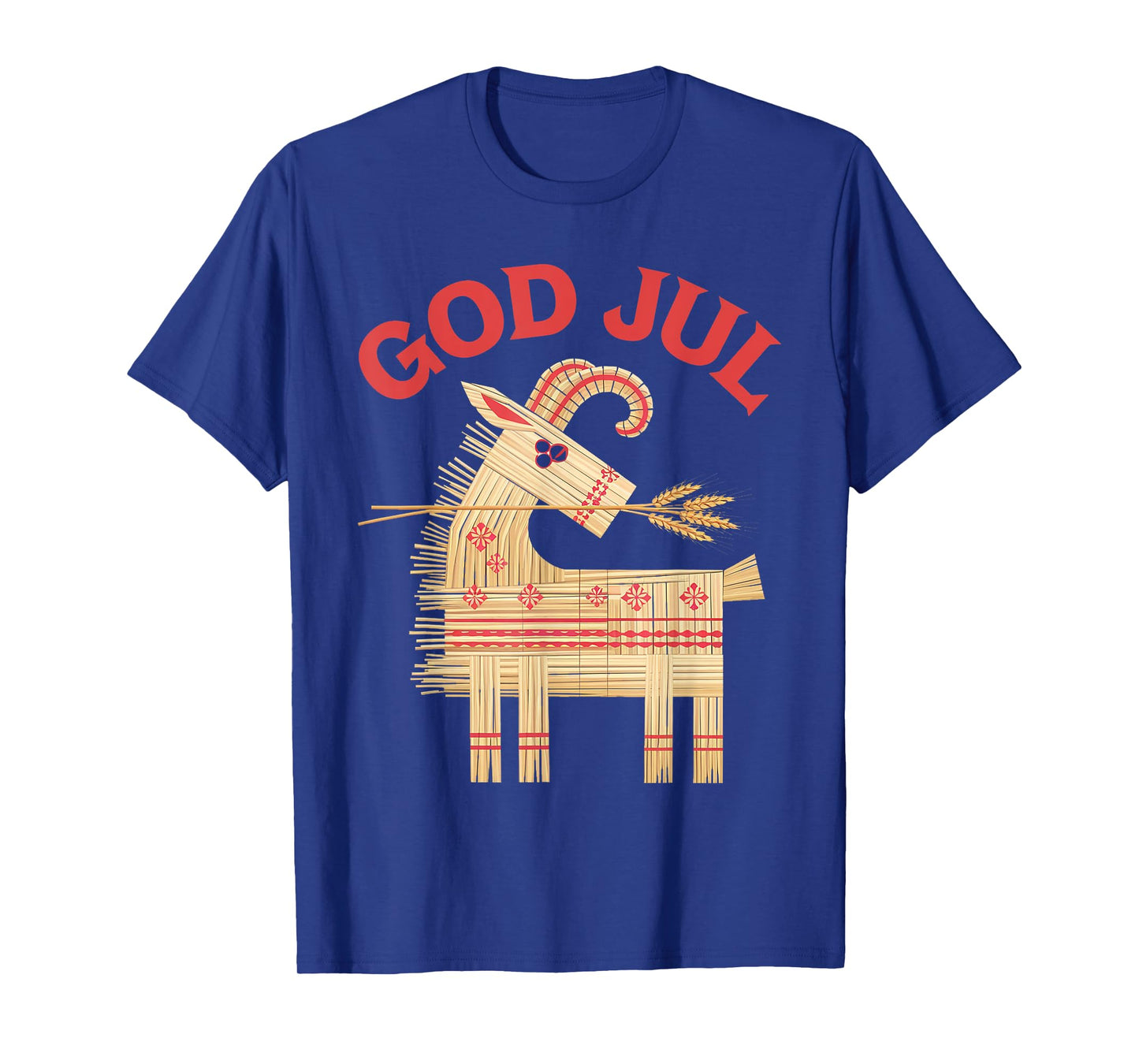God Jul Merry Christmas Norwegian Swedish Scandinavian T-Shirt