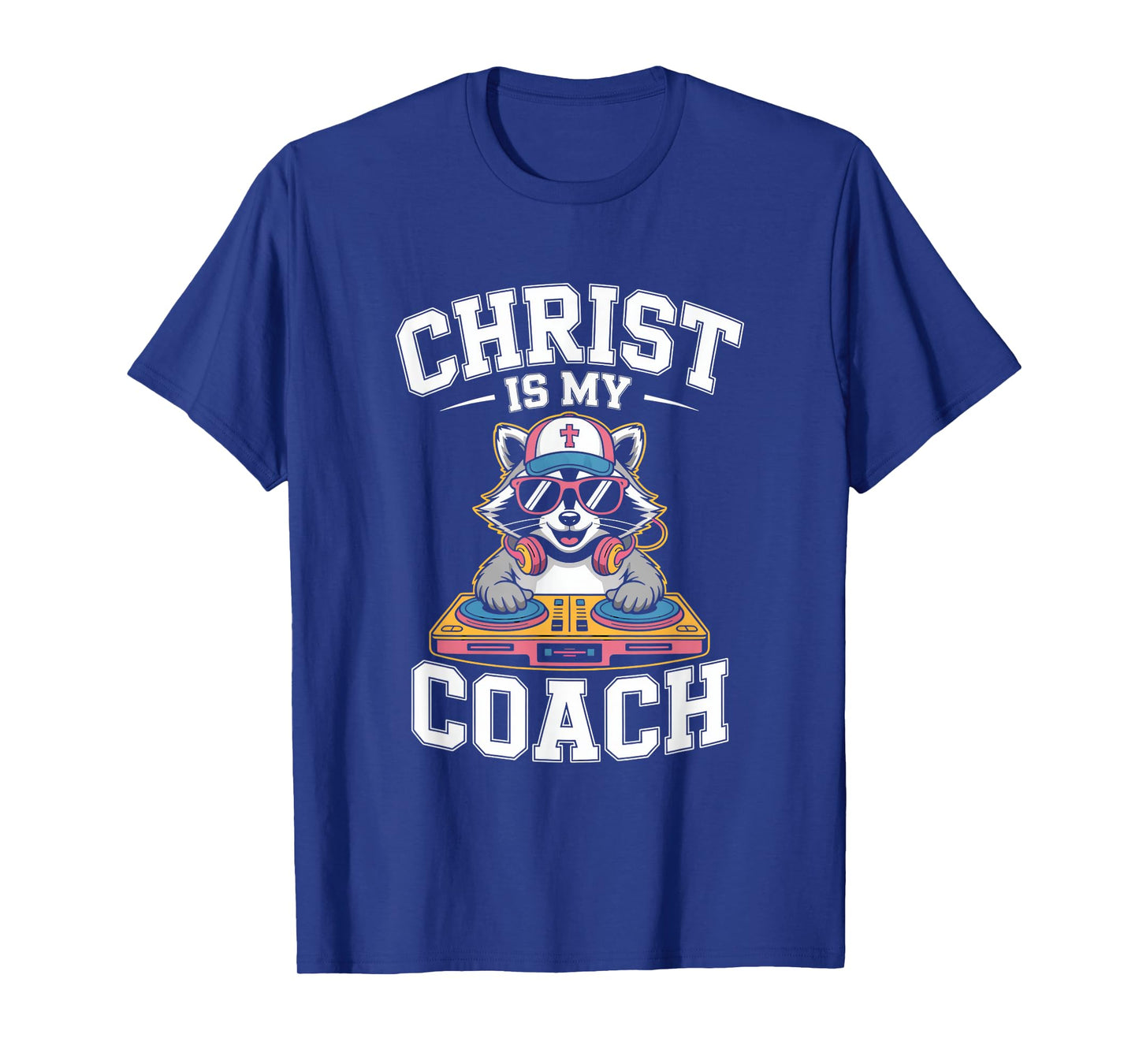 Christ is My Coach DJ Faithful Vibes T-Shirt