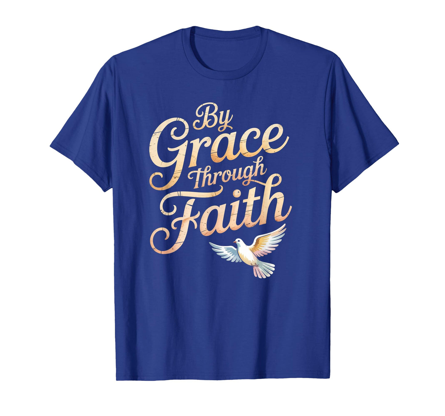 Grace Through Faith Ephesians 2:8-9 Christian Tee T-Shirt