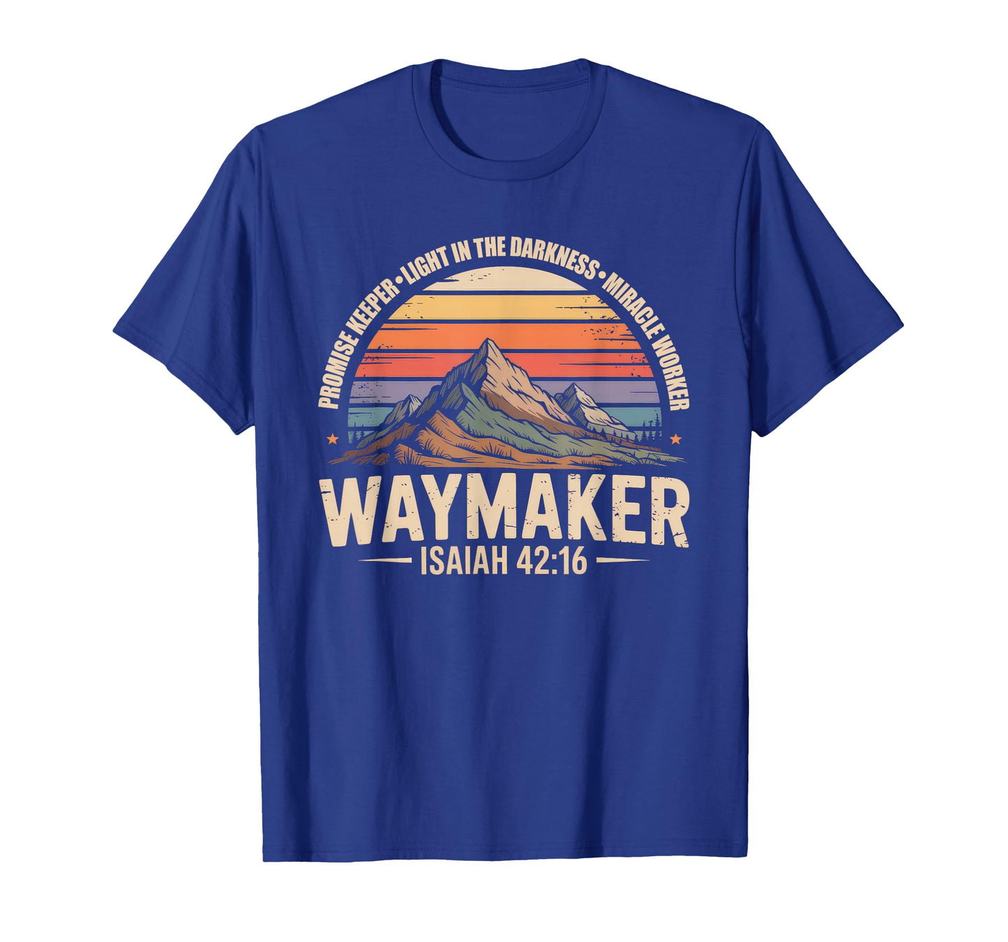 Waymaker Tshirt Promise Keeper Miracle Worker God Christian T-Shirt