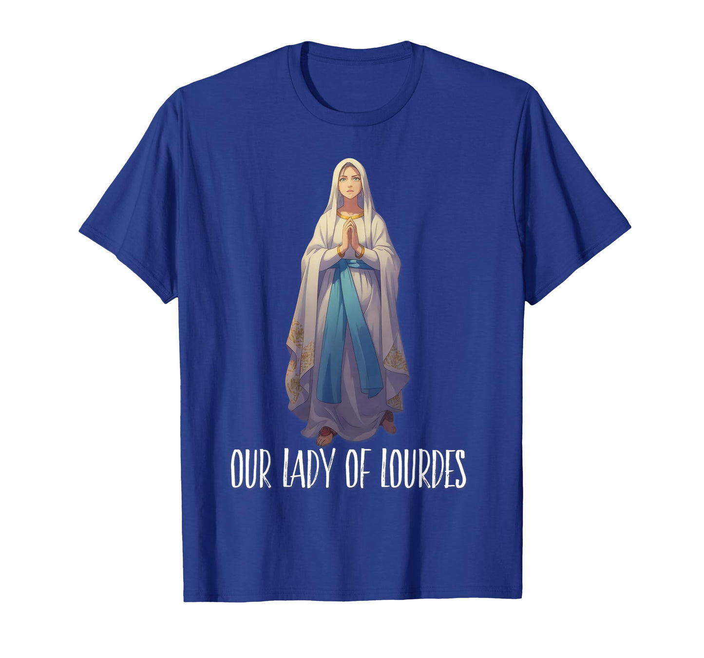 Our Lady of Lourdes Immaculate Blessed Mother T-Shirt