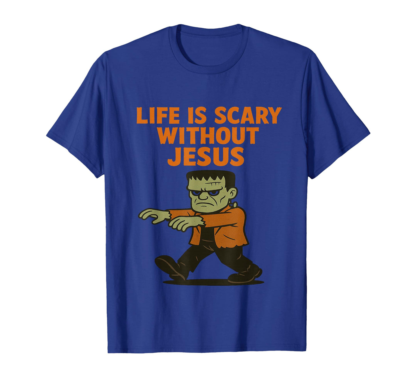 Frankenstein Christian Jesus Halloween T-Shirt