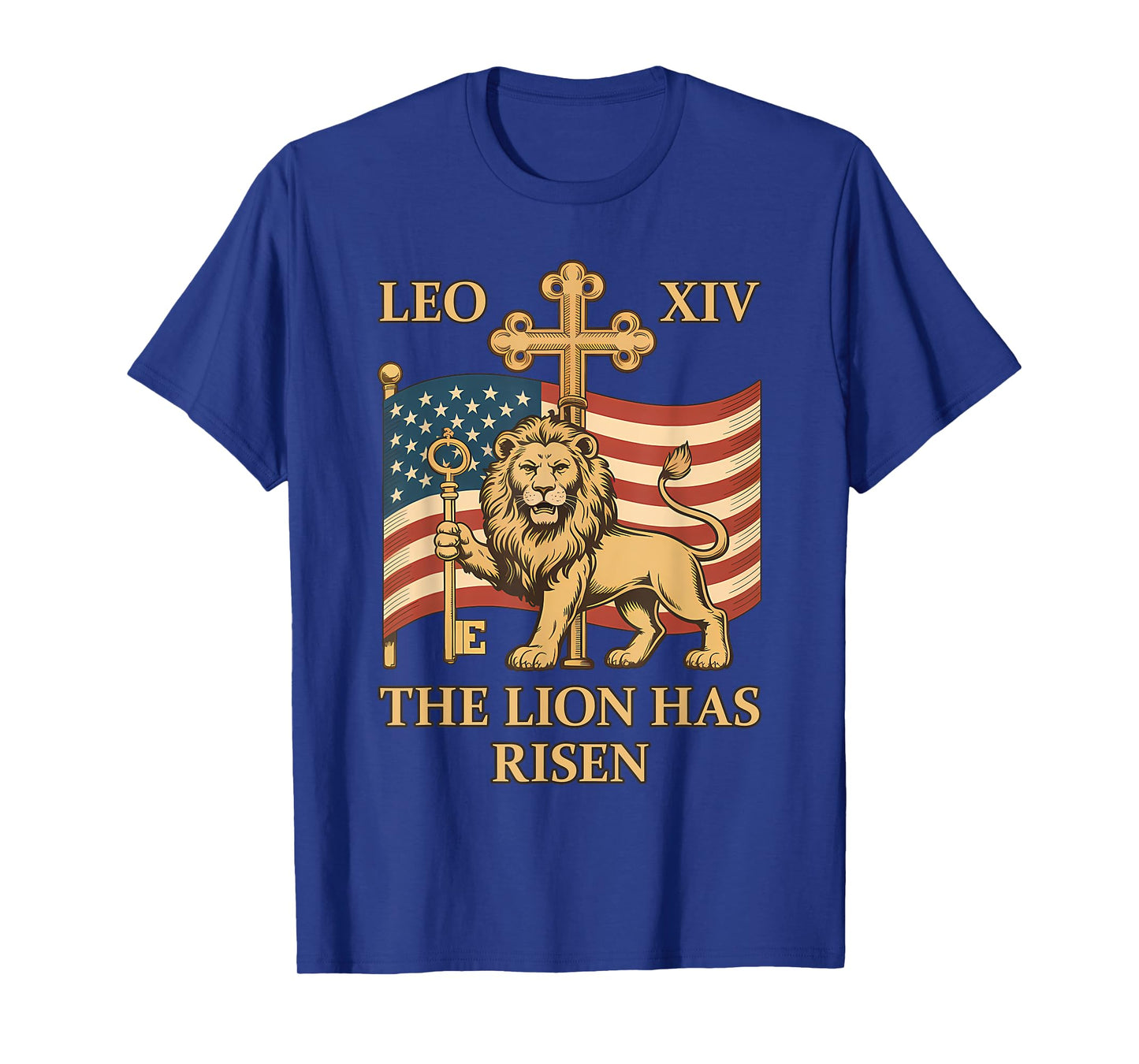 Vatican Pope Leo XIV - The Lion Has Risen T-Shirt