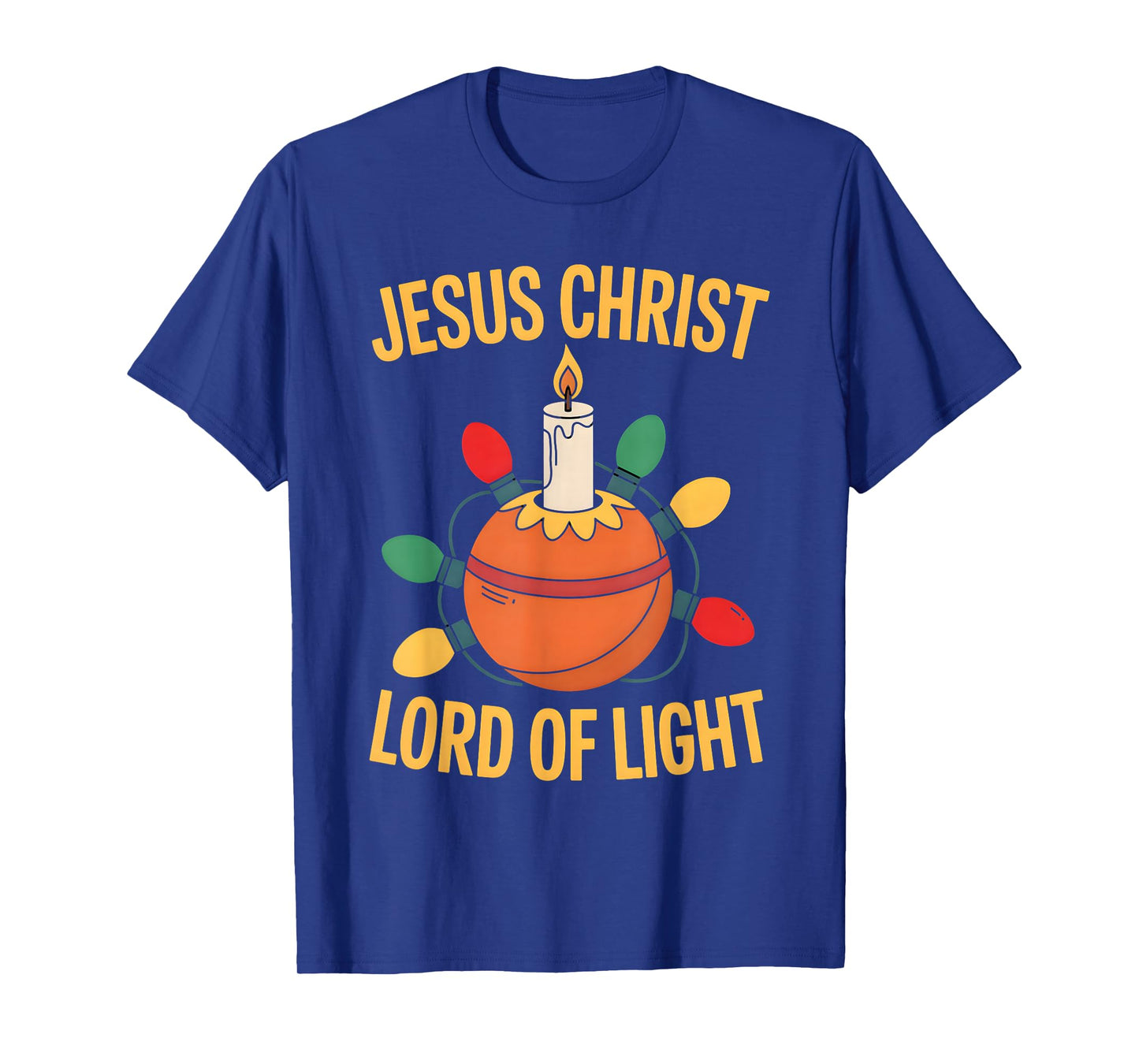 Christingle Christmas Christian Jesus Christ Lord Of Light T-Shirt