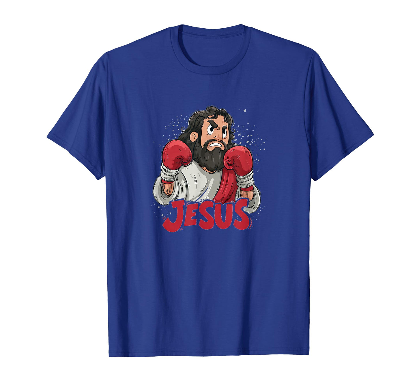 Awesome Jesus with Speech for Fighter and Believer T-Shirt