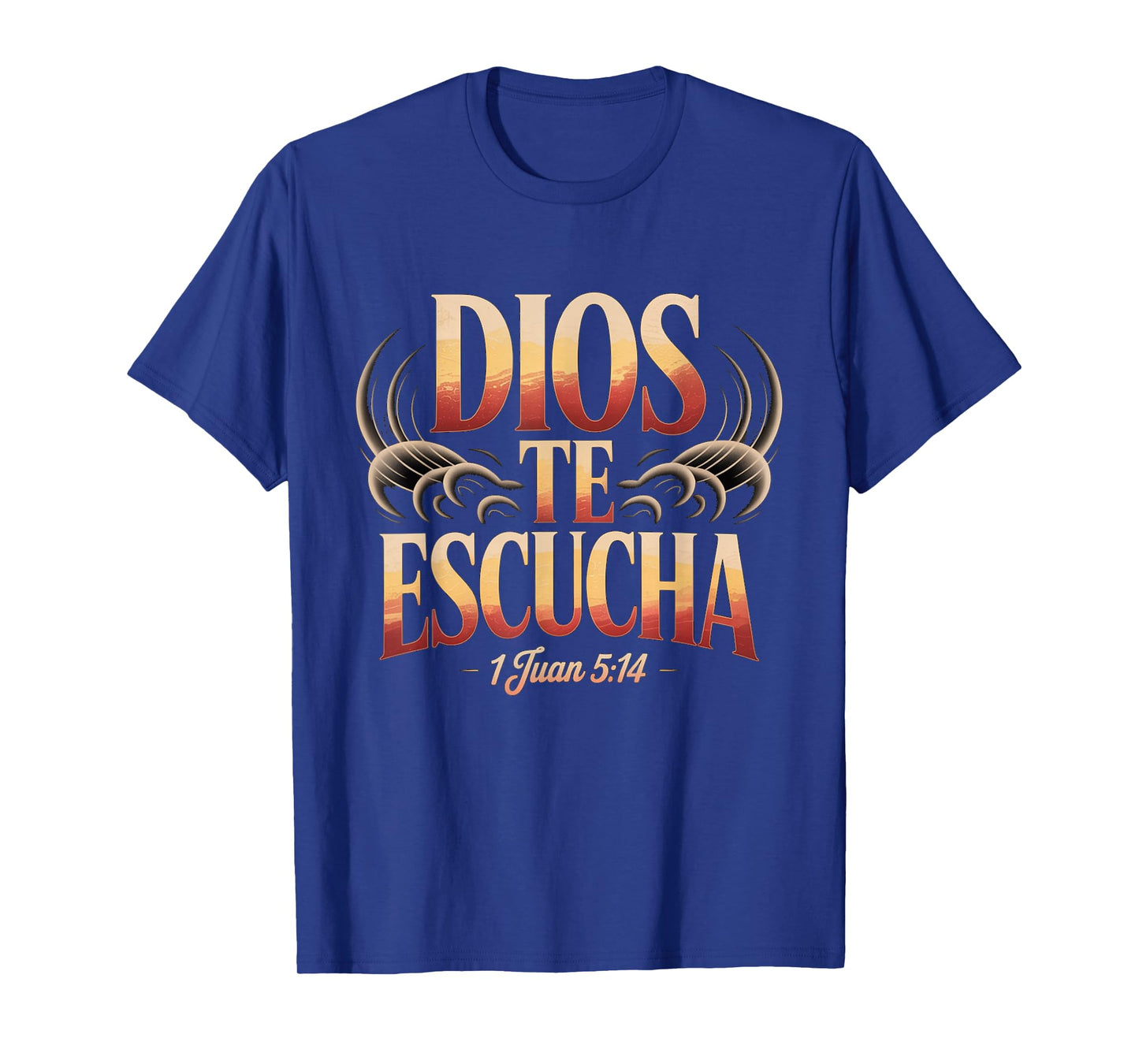 Dios Te Escucha β Spanish Bible Verse 1 Juan 5:14 T-Shirt