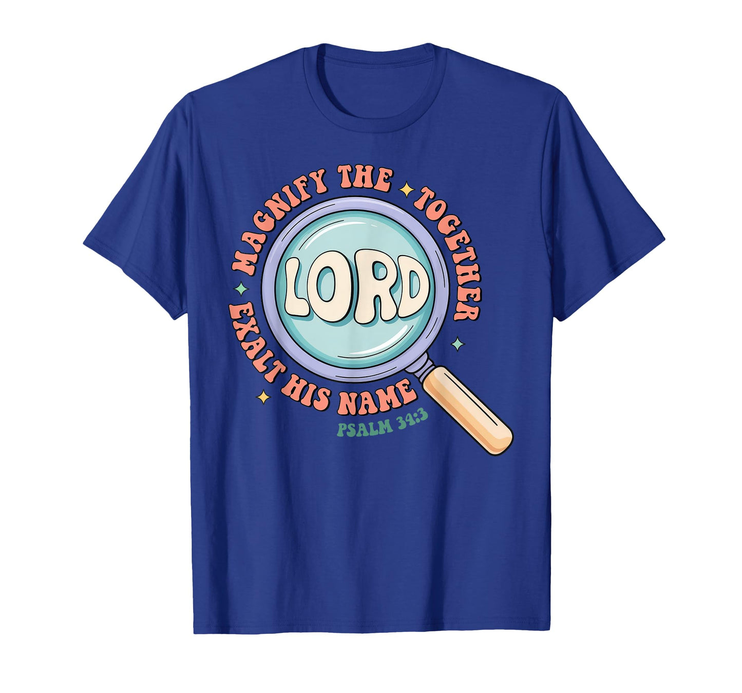 Magnify The Lord Bible Verse Magnified VBS 2025 Summer Camp T-Shirt